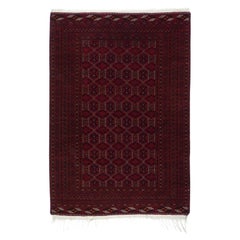 Vintage Bokhara Rug 4'3'' x 6'2''