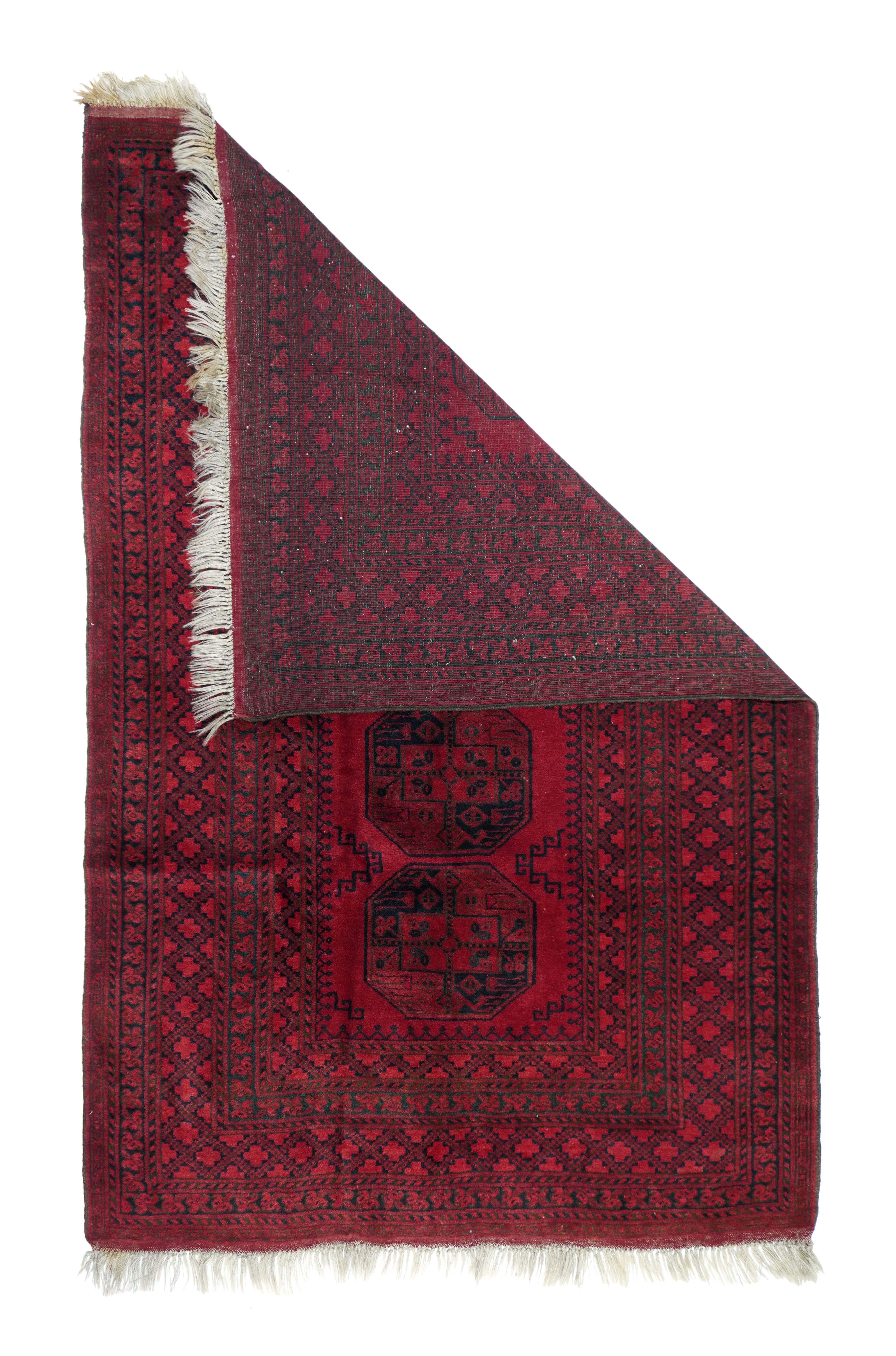 Vintage Bokhara rug 4'9'' x 7'4''.