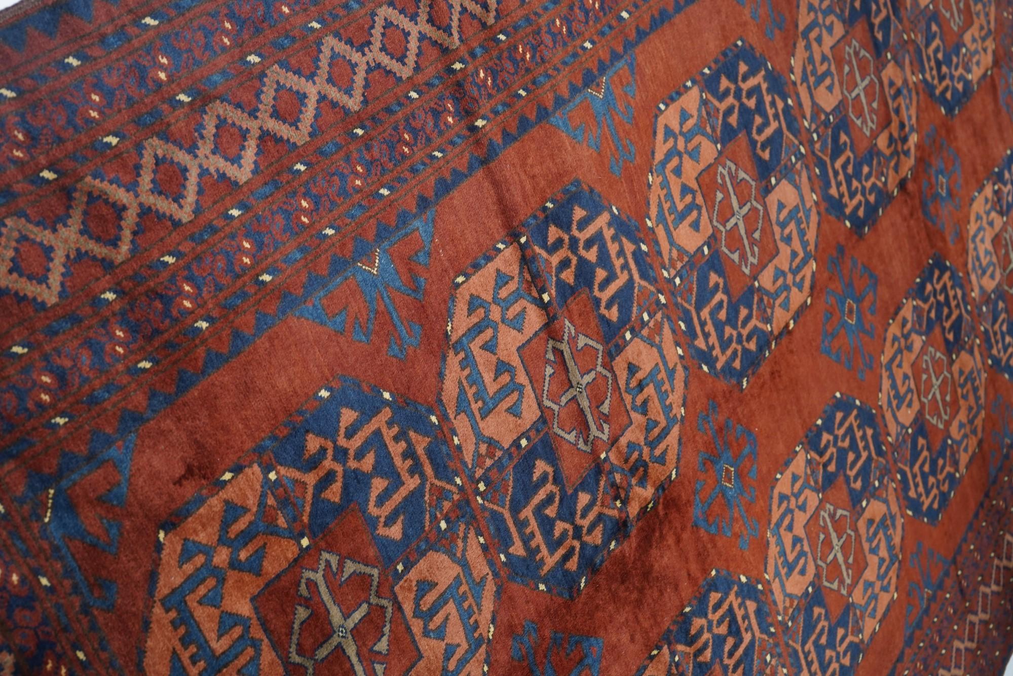 Late 20th Century Vintage Bokhara Rug For Sale
