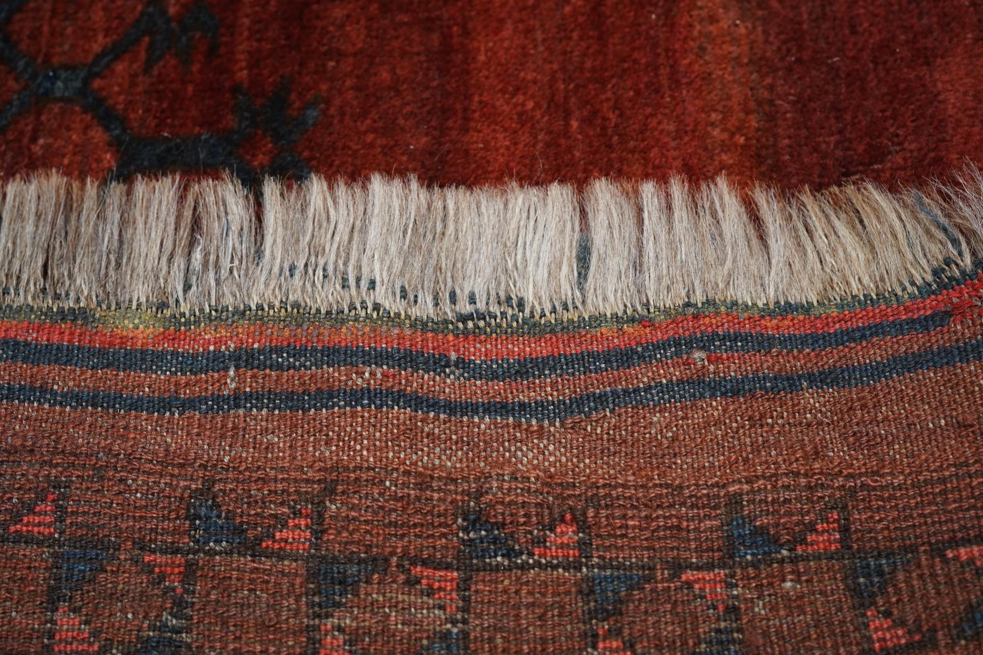 Bokhara-Teppich 7' x 10'4'' im Vintage-Stil im Angebot 6