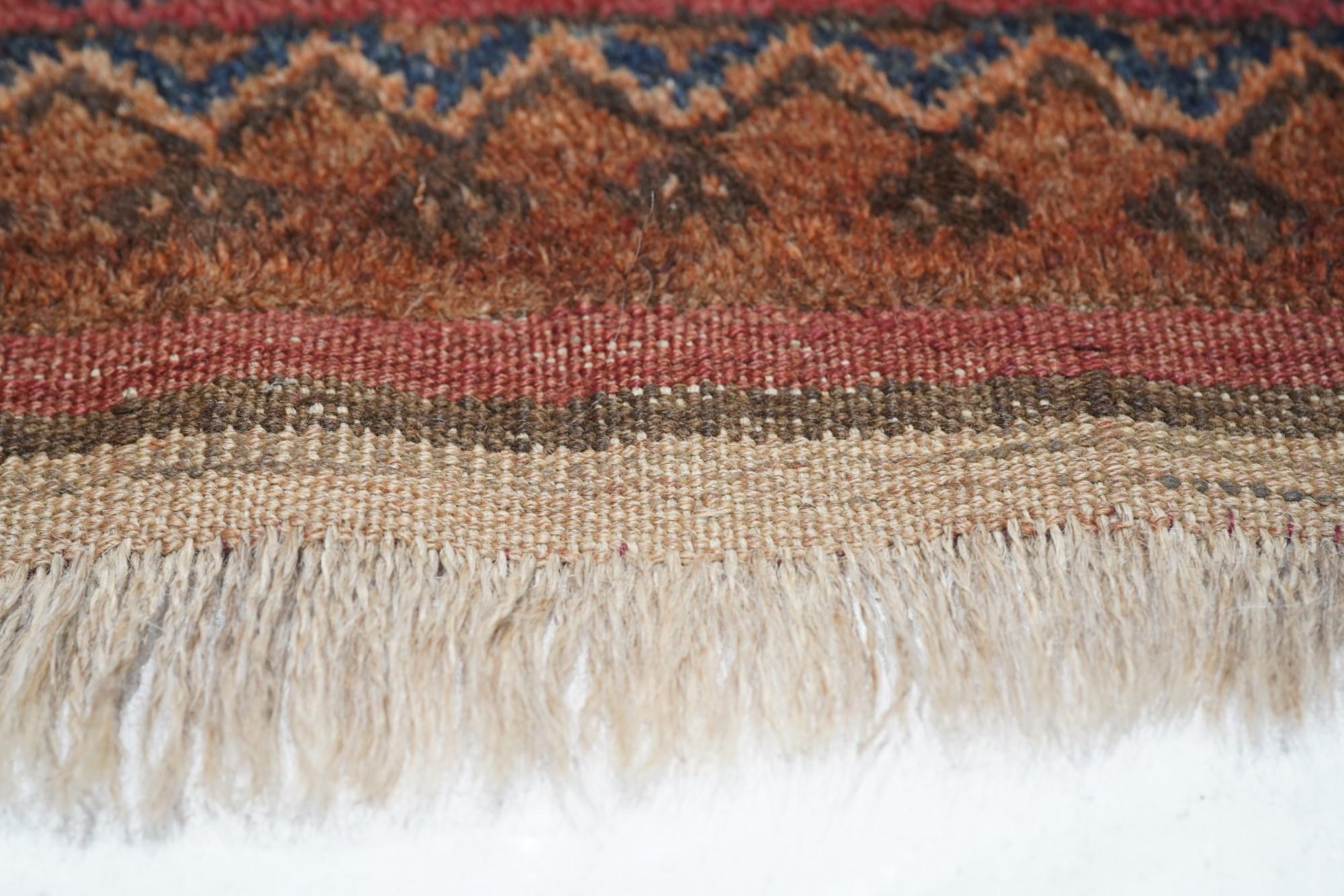 Bokhara-Teppich 8' x 11'1'' im Vintage-Stil (Wolle) im Angebot