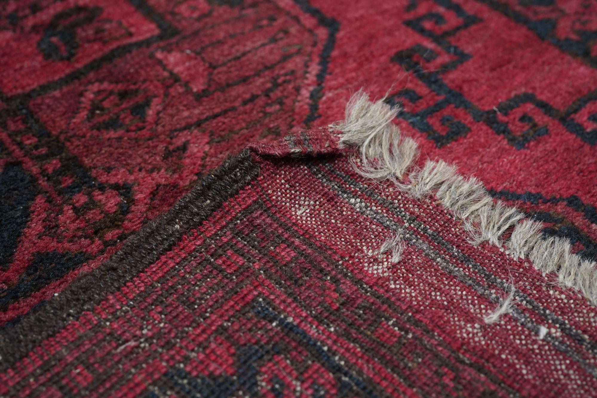 Vintage-Bokhara-Teppich im Angebot 5