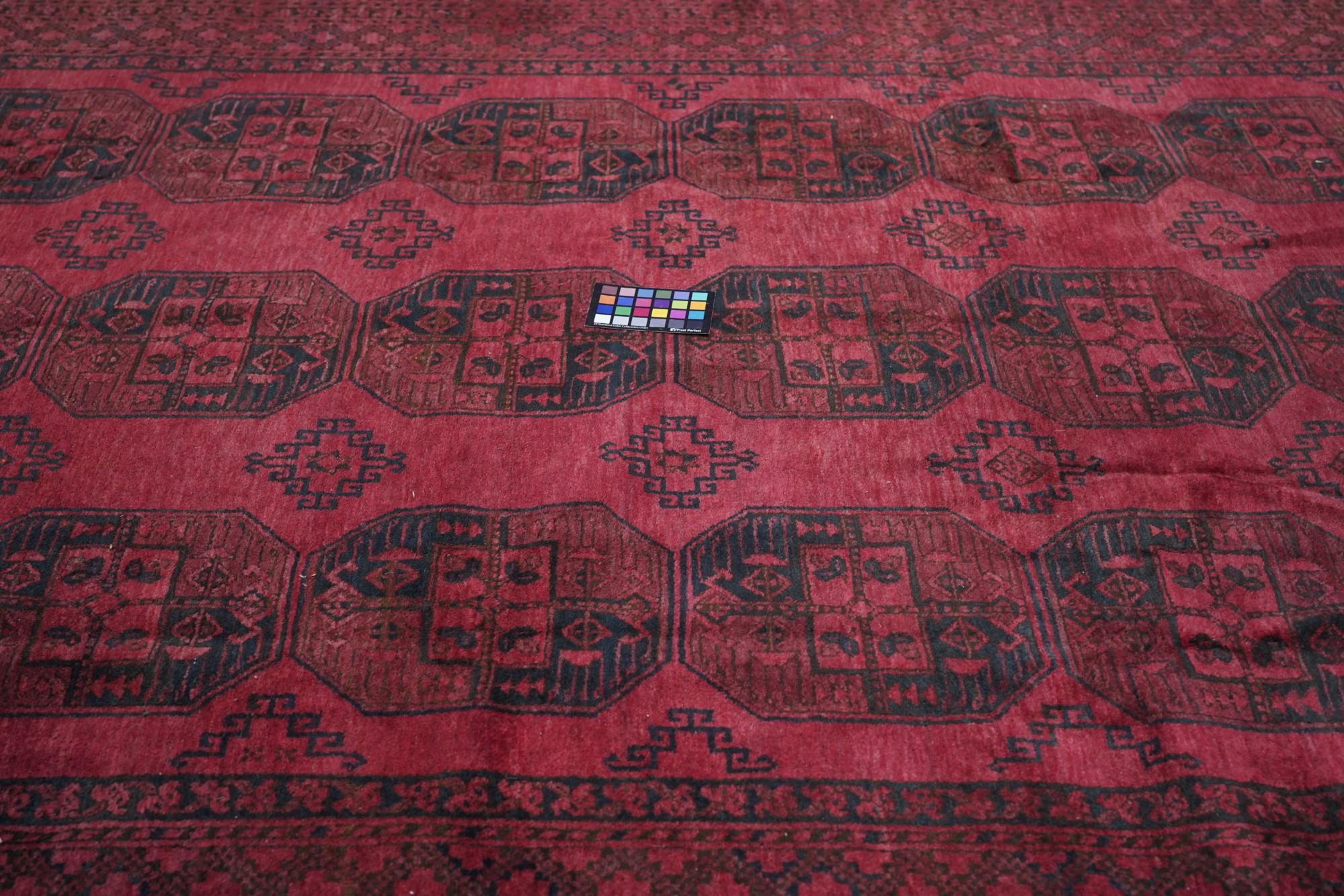 Vintage-Bokhara-Teppich im Angebot 4