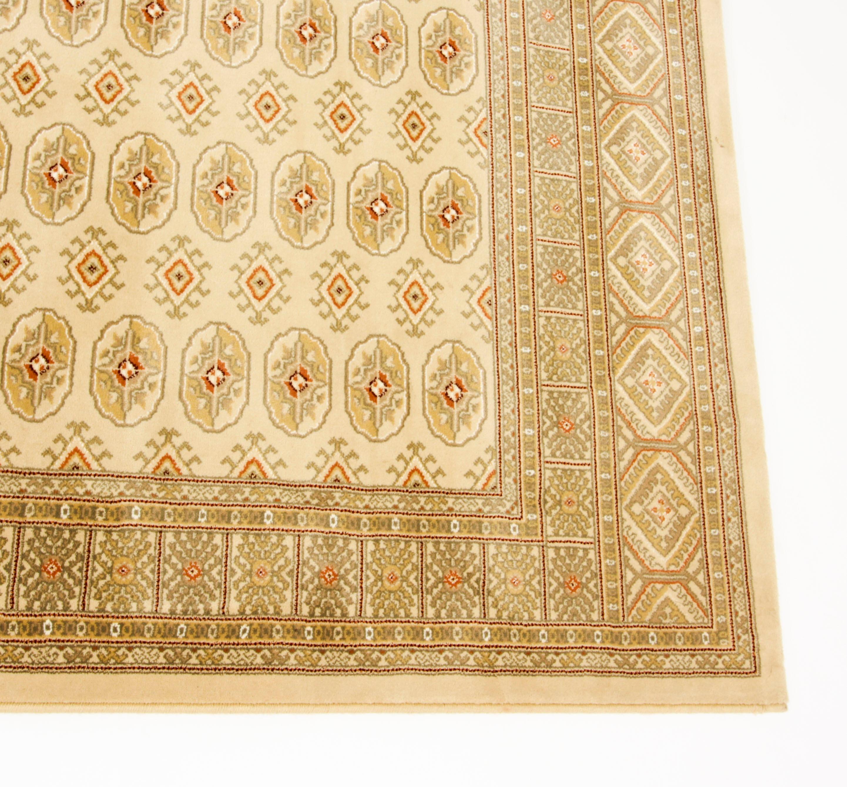 Vintage Bokhara Rug Carpet 120 x 80 inches 20th Century For Sale 1