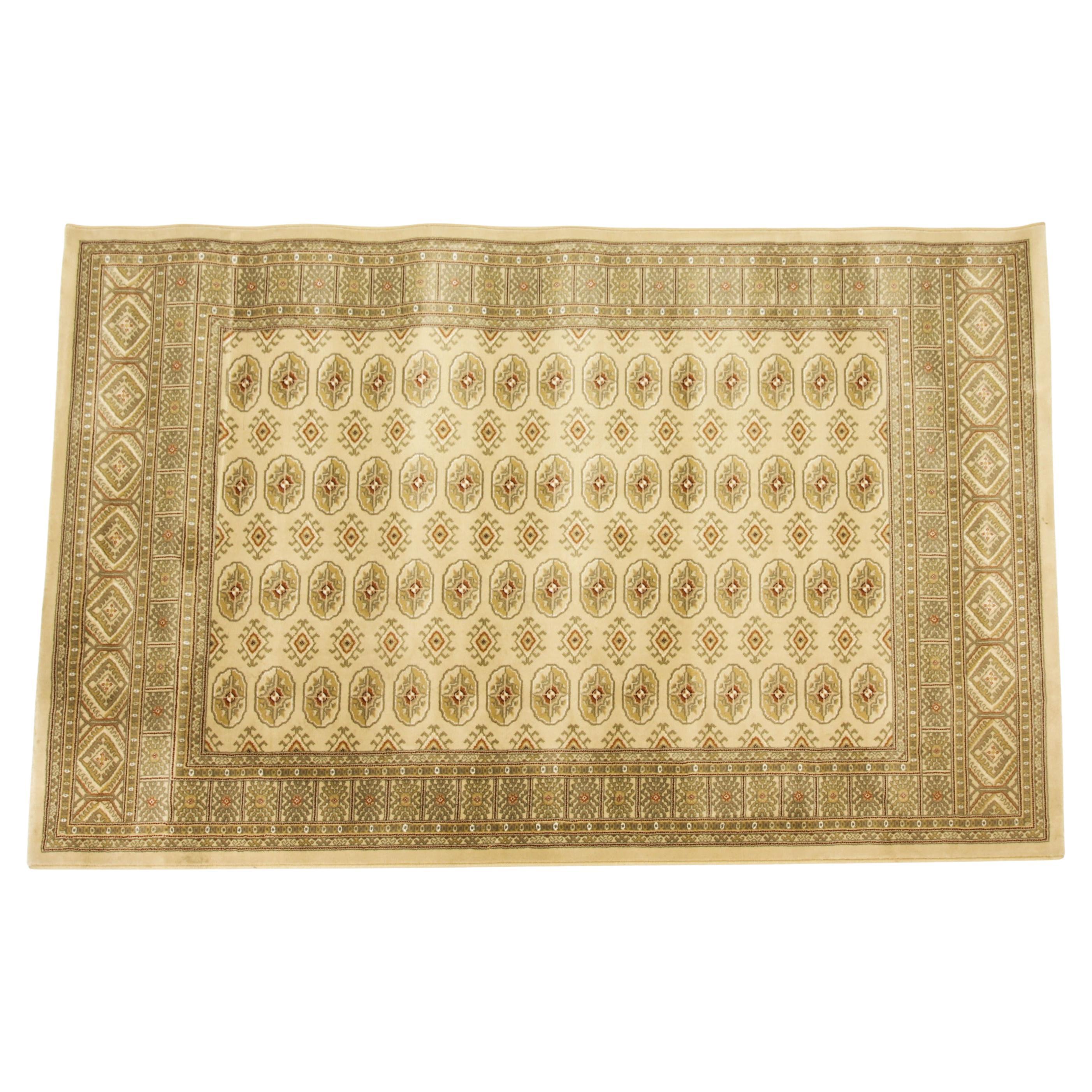 Vintage Bokhara Rug Carpet 120 x 80 inches 20th Century For Sale