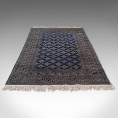 Vintage Bokhara Rug, Persian, Woven, Hall Carpet, Early 20th Century, circa 1930