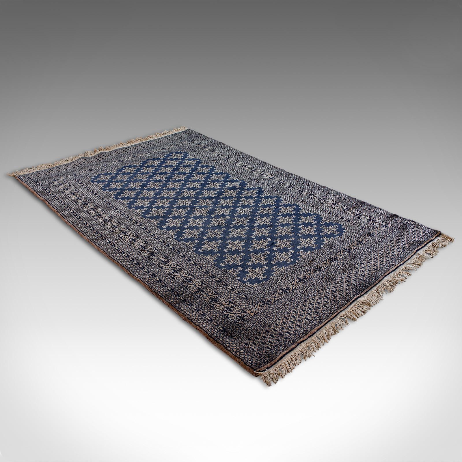 Lana Tappeto Bokhara vintage, persiano, tessuto, tappeto da sala, inizio XX secolo, circa 1930 in vendita