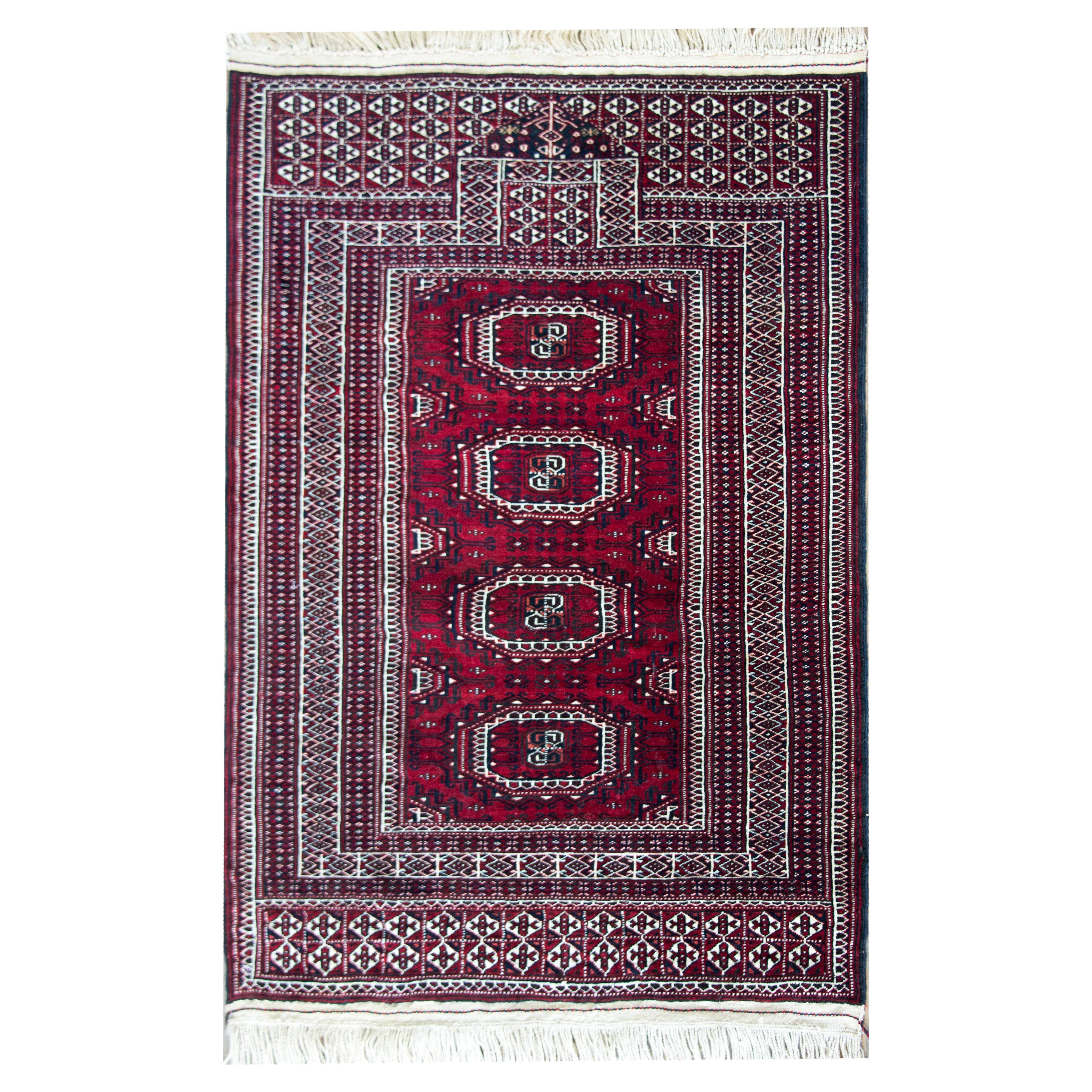 Tappeto vintage Bokhara Turkman