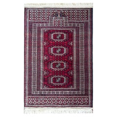 Alfombra turcomana vintage de Bokhara