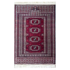 Vintage Bokhara Turkman Rug