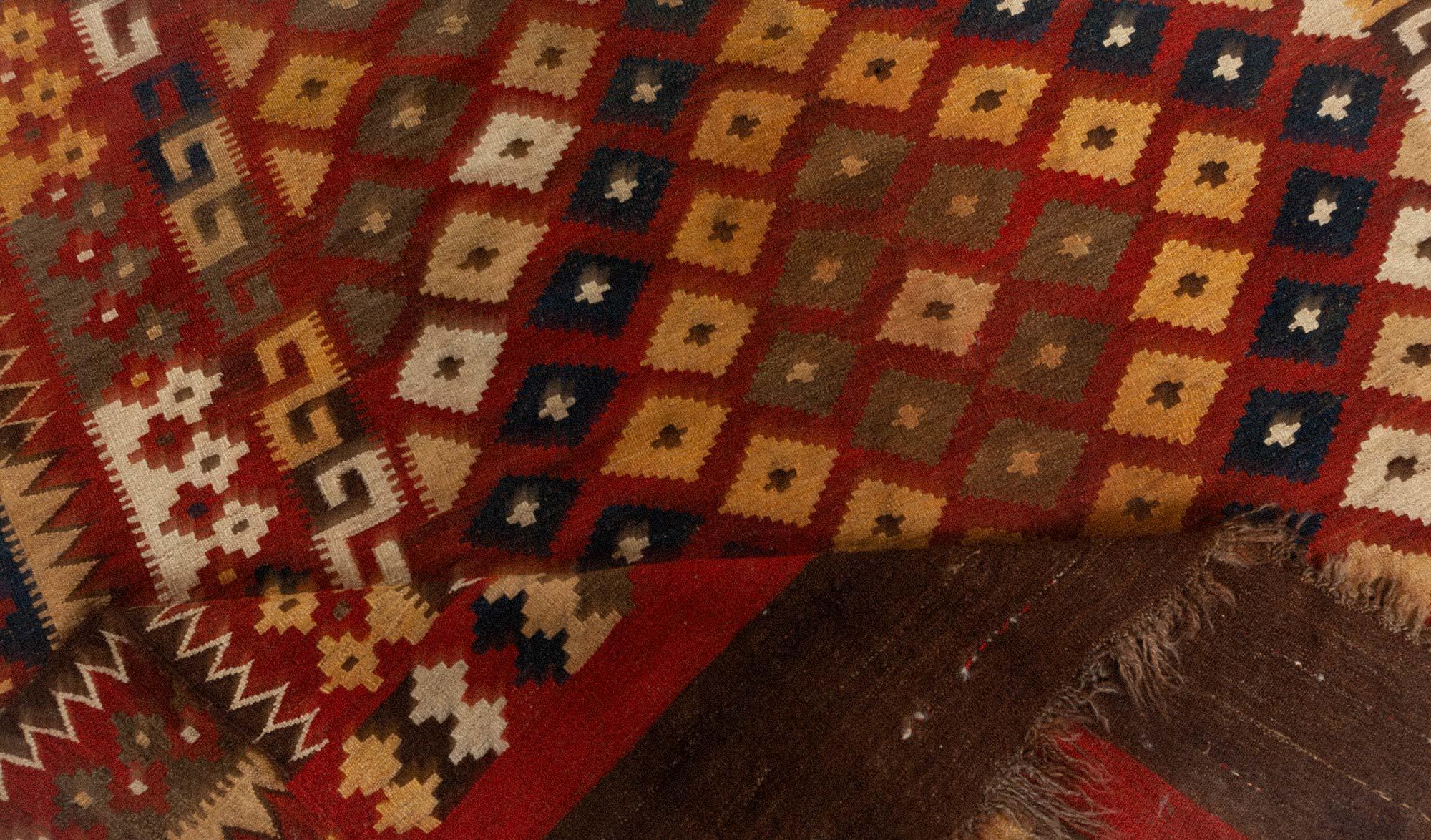 20ième siècle Rug & Knots Rugs Kilims en laine noués à la main, de style vintage et audacieux en vente