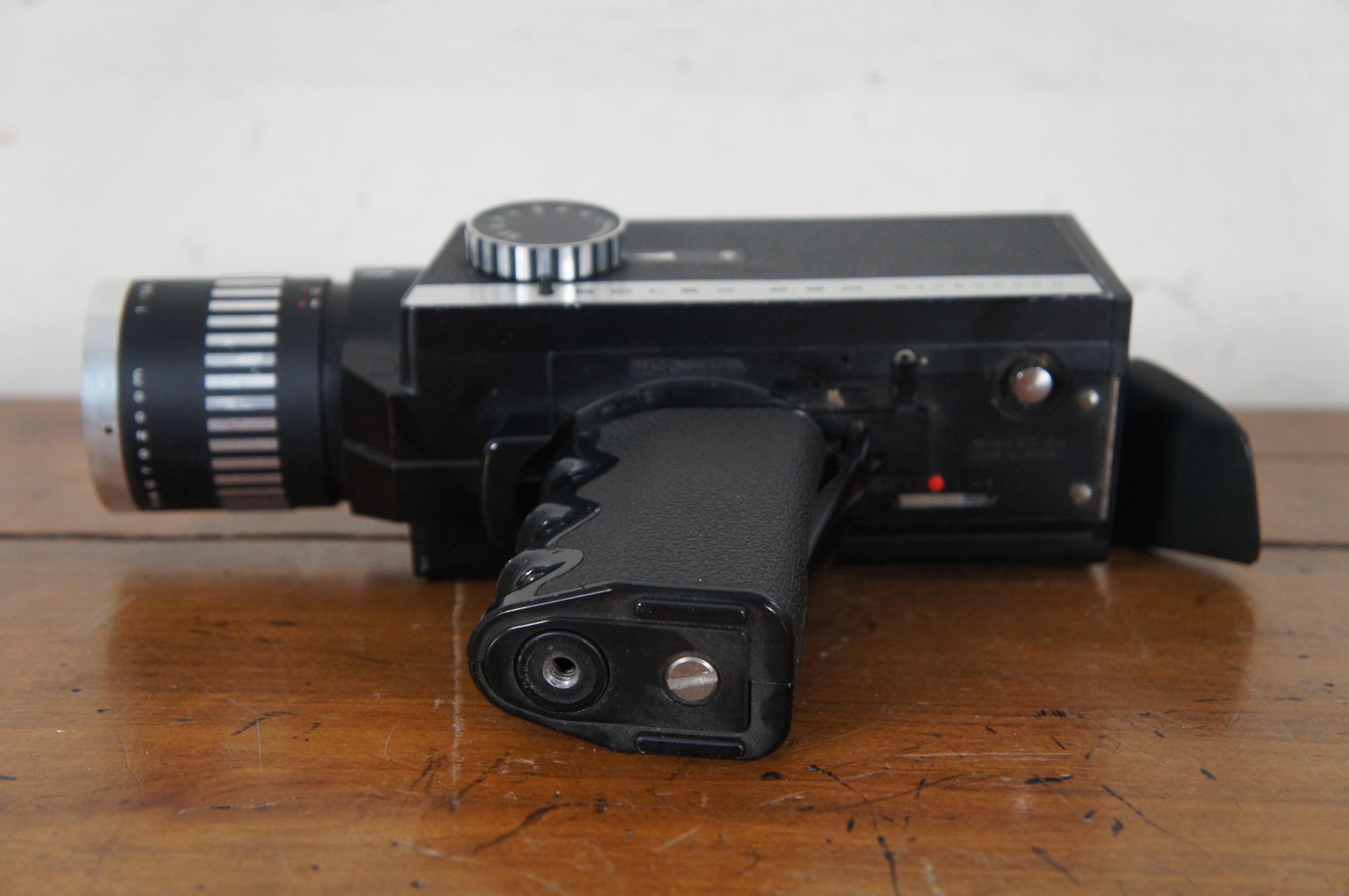 Vintage Bolex 280 Macrozoom Video-Filmkamera & Etui 1:1.8/7-56mm 11