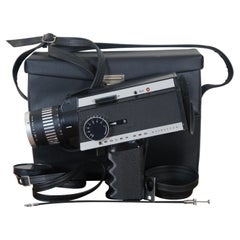 Vintage Bolex 280 Macrozoom Video Movie Camera & Case 1:1.8/7-56mm 11"