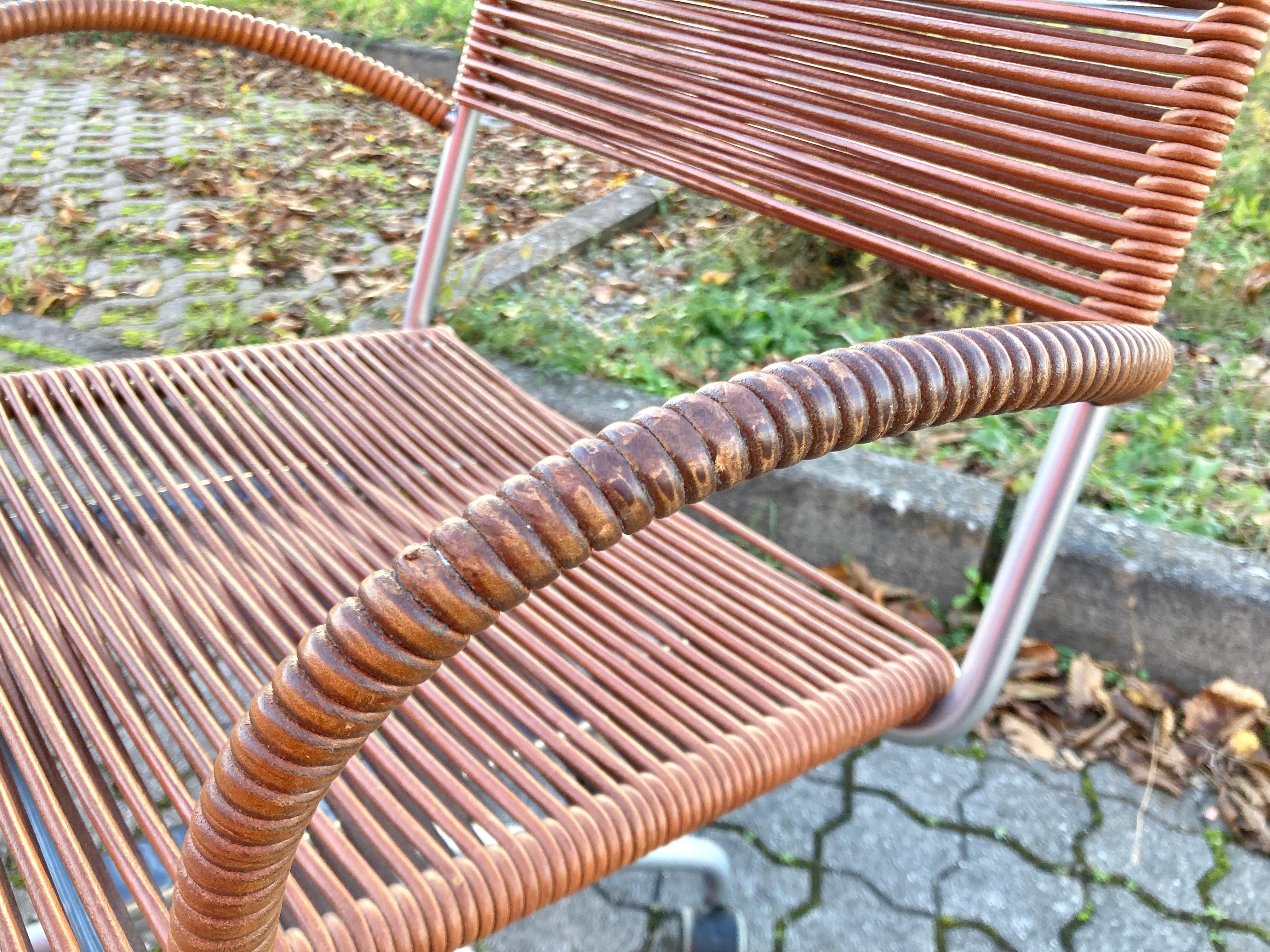 Chaise de bureau vintage Bonacina Miss B Classic à roulettes par Tito Agnoli en vente 4