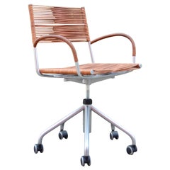 Vintage Bonacina Miss B Classic Wheels Office Chair by Tito Agnoli