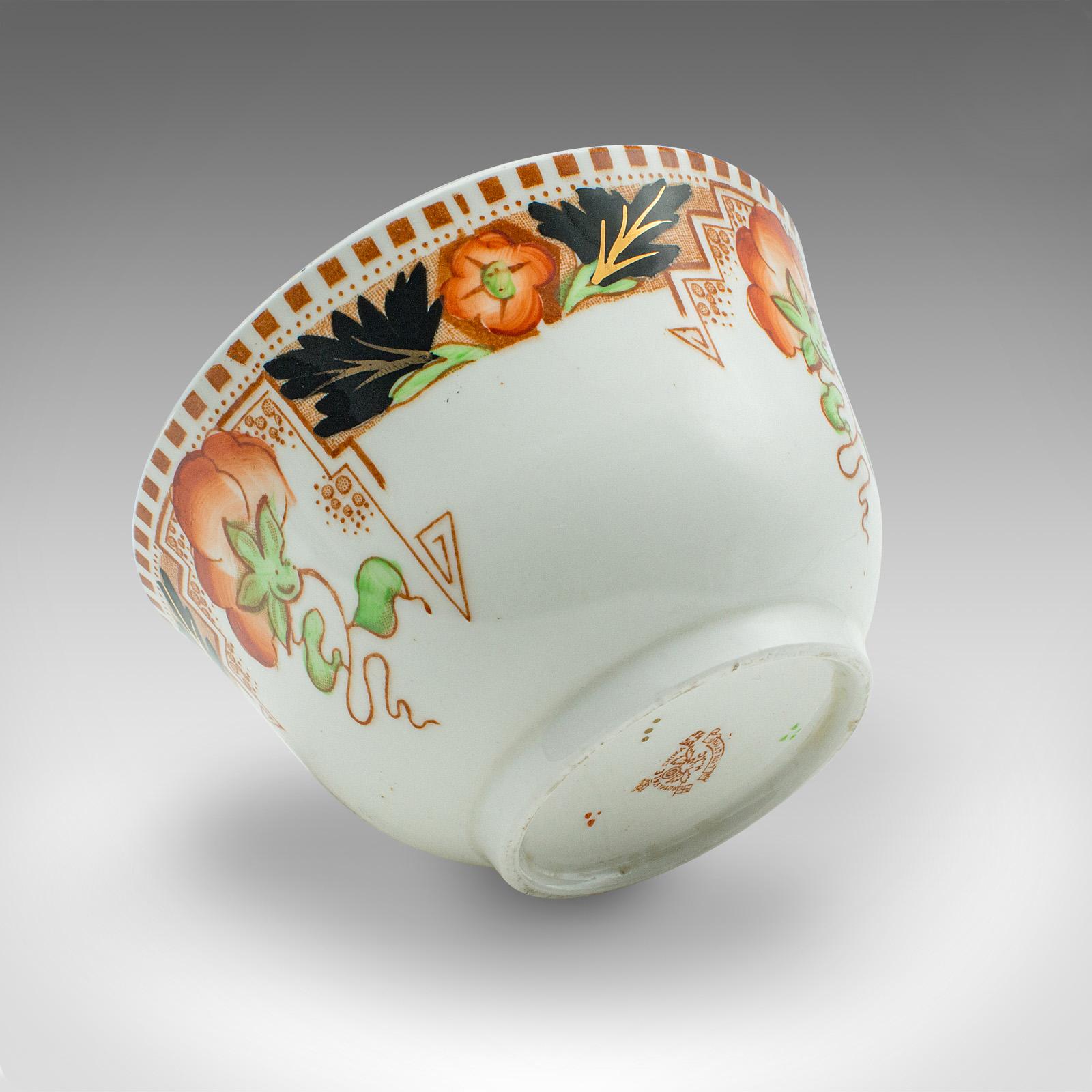 Vintage Bonbon Bowl, English, Ceramic, Confectionary, Sugar Dish, Art Deco, 1940 For Sale 1