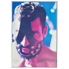 Vintage Bondage Gay Interest Photograph After Mapplethorpe, Framed Plexiglass