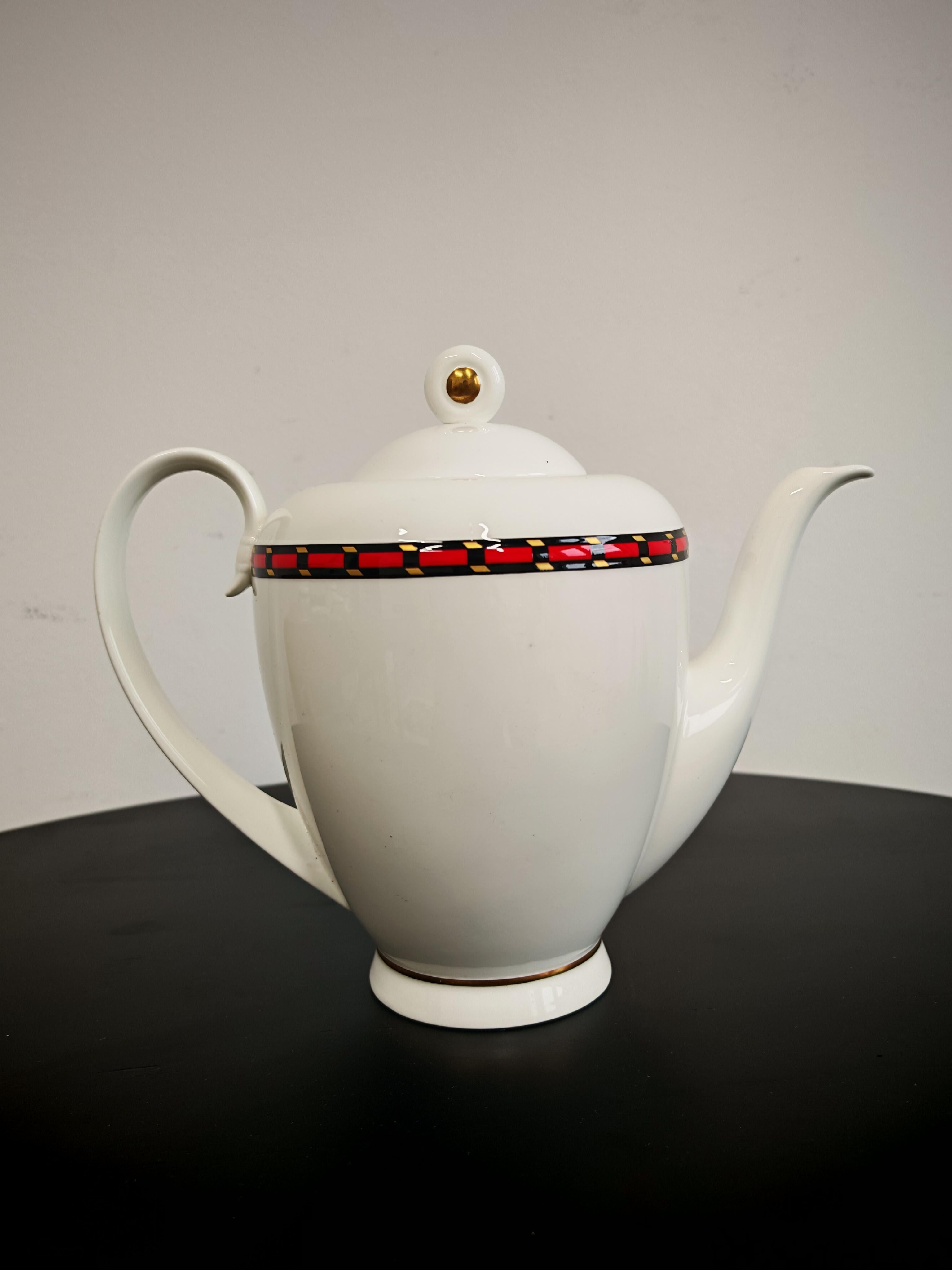 Vintage Bone China Tea Set by Paloma Picasso, by Heinrich for Villeroy & Boch For Sale 3