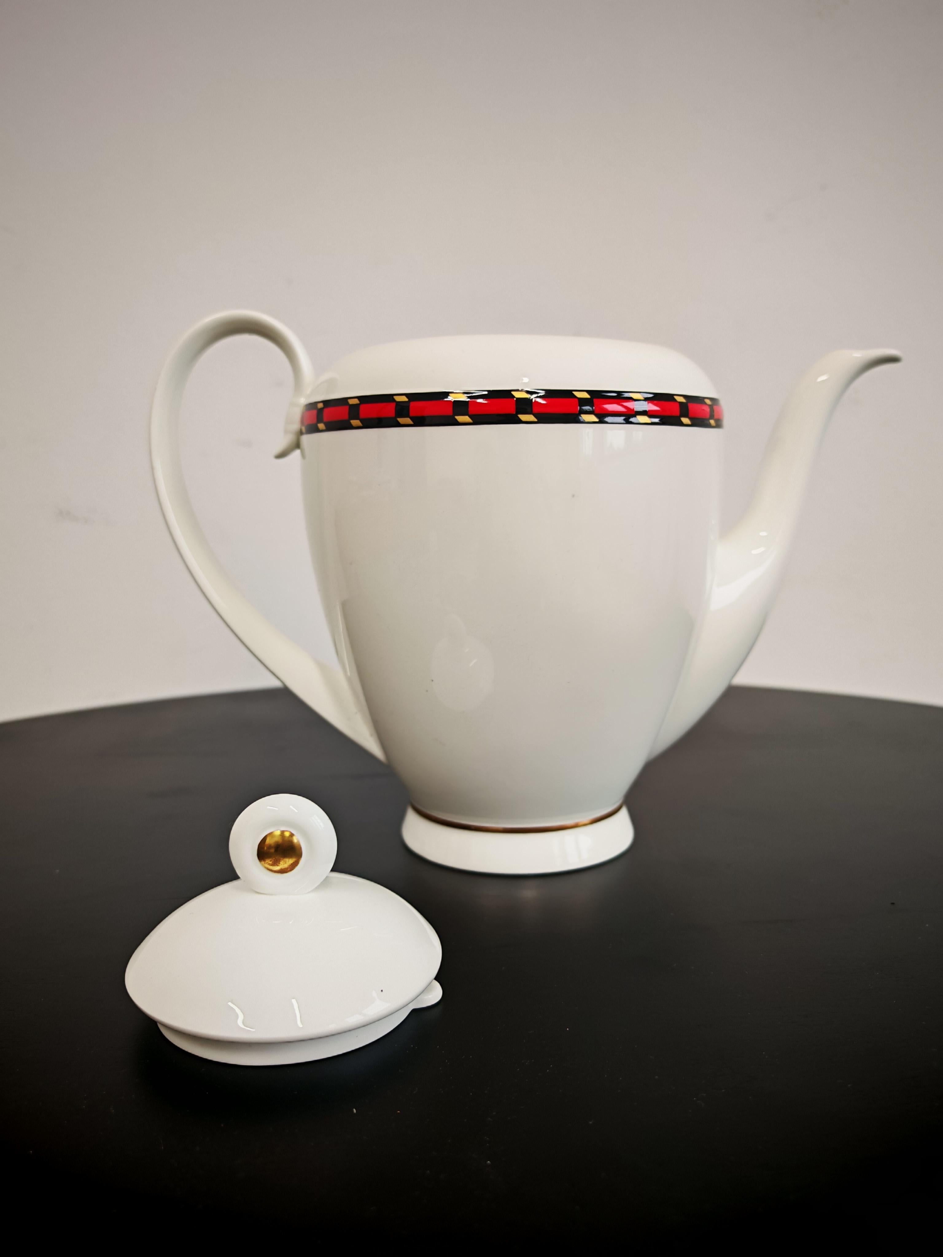 Vintage Bone China Tea Set by Paloma Picasso, by Heinrich for Villeroy & Boch For Sale 4