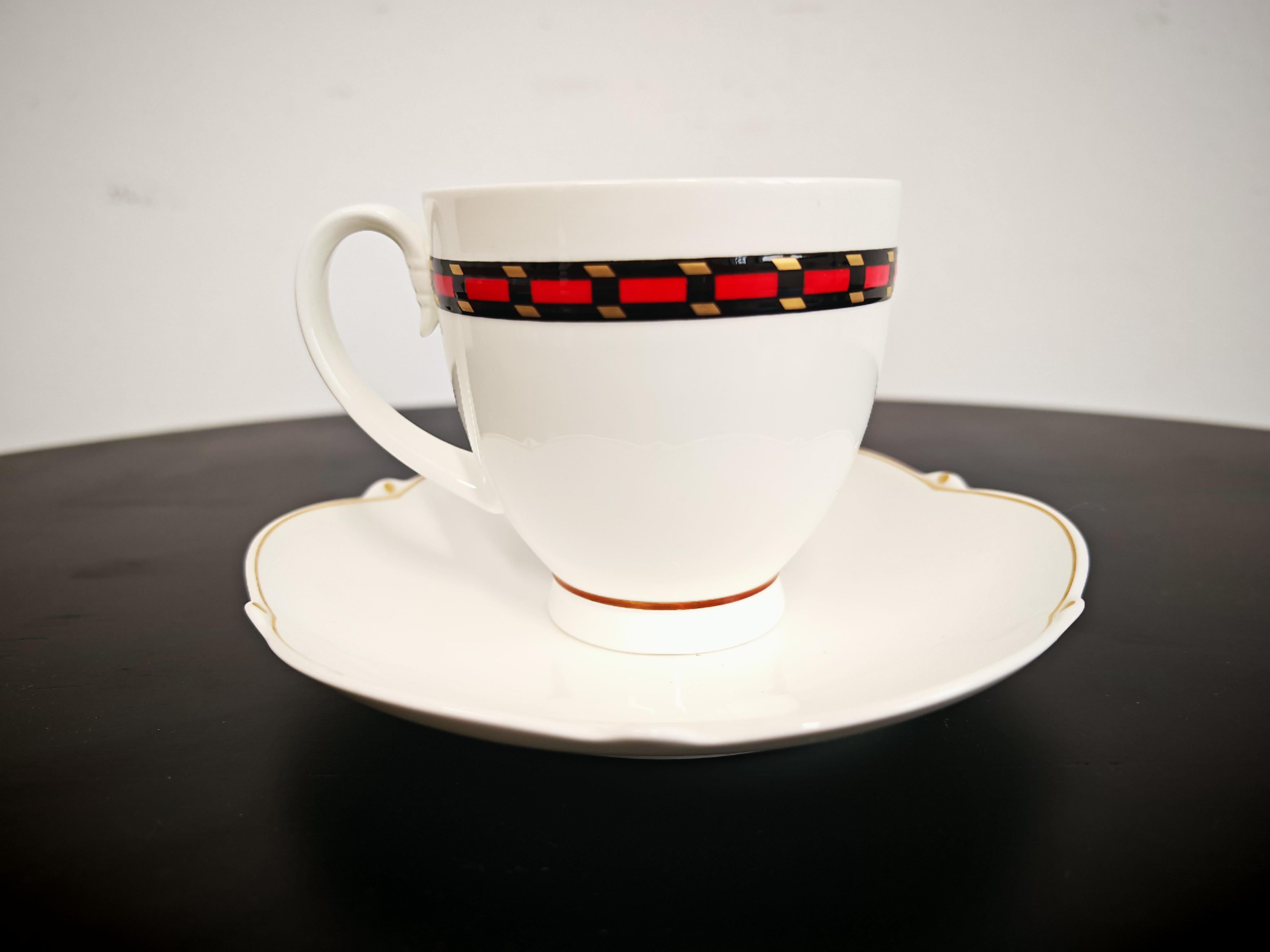 German Vintage Bone China Tea Set by Paloma Picasso, by Heinrich for Villeroy & Boch For Sale