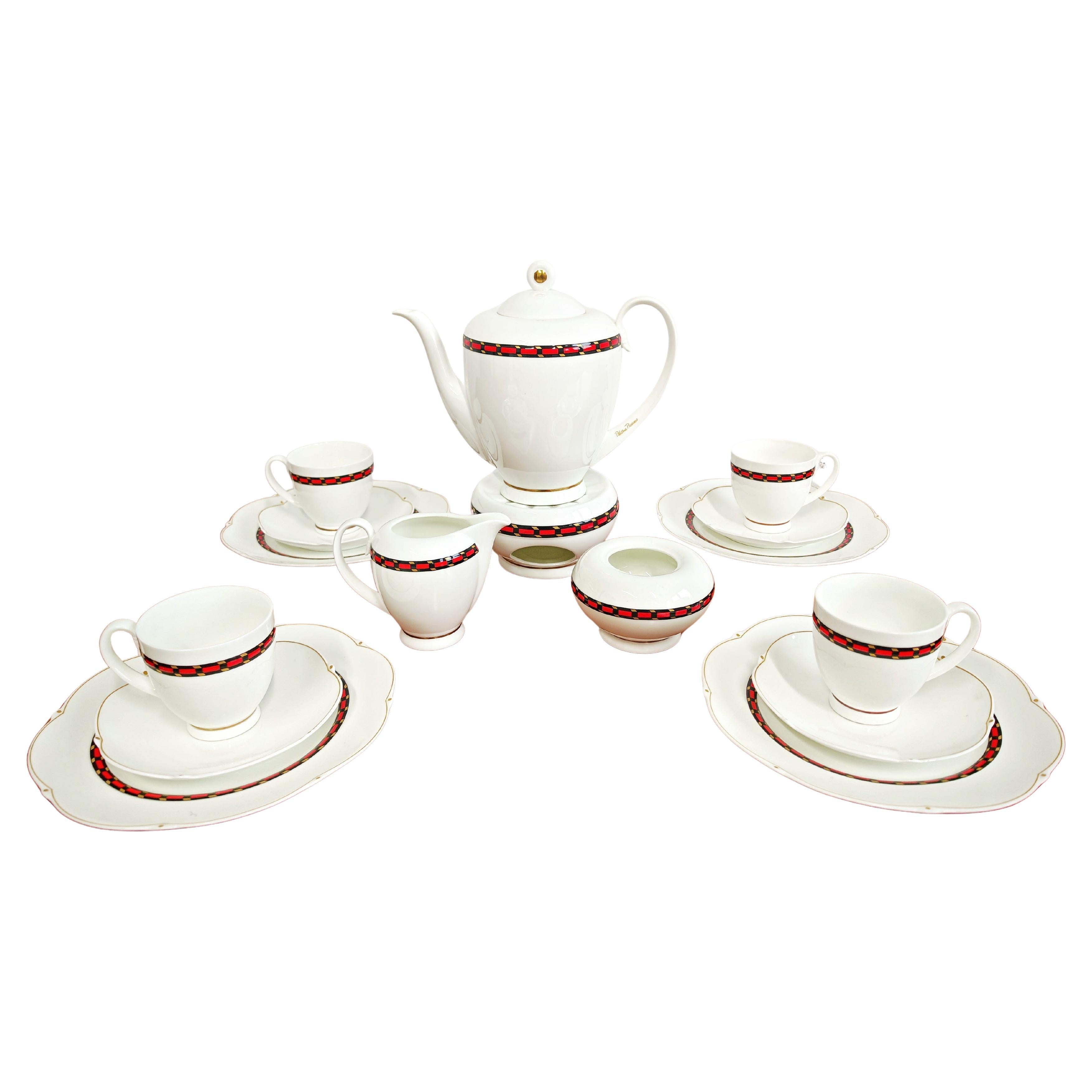 Vintage Bone China Tea Set by Paloma Picasso, by Heinrich for Villeroy 
Boch For Sale
