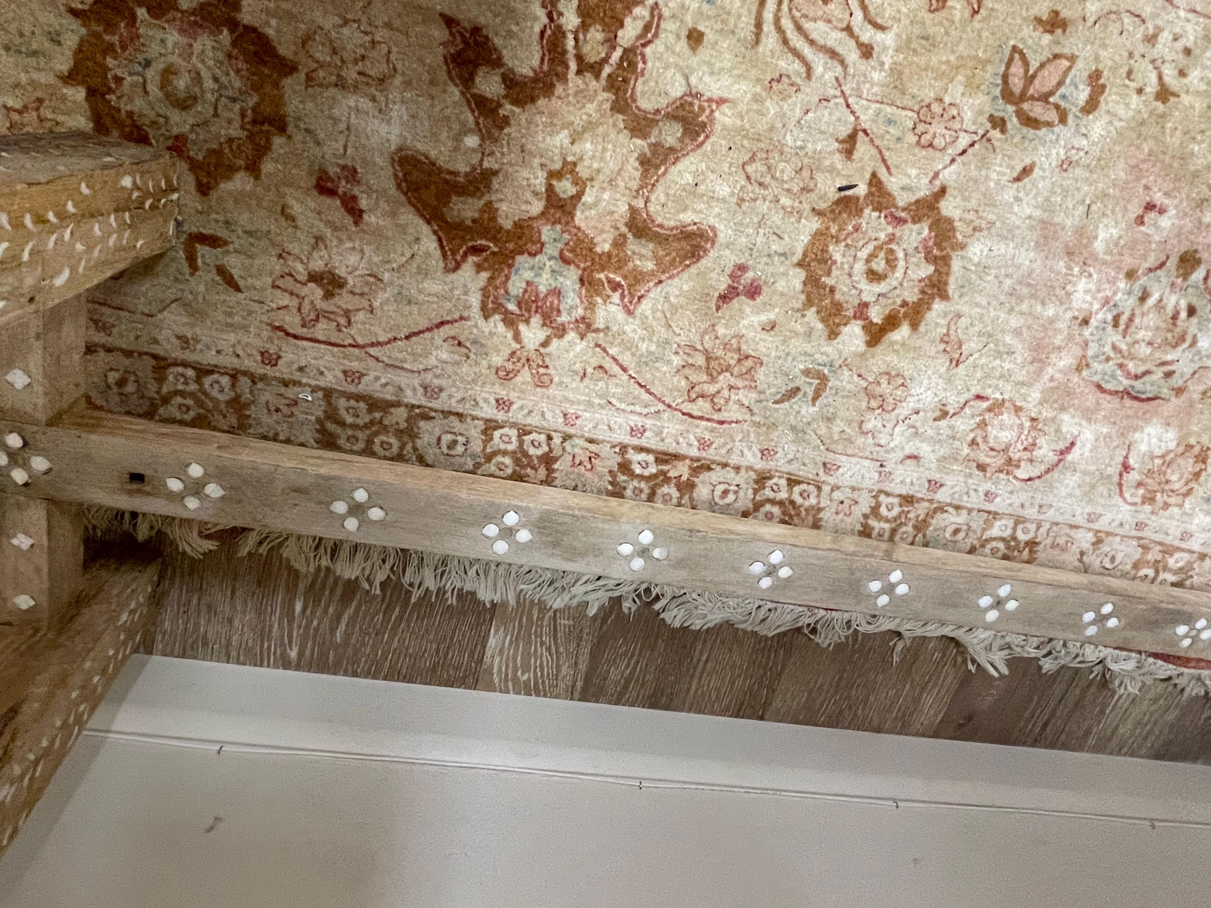 Vintage Bone Inlaid Console 3