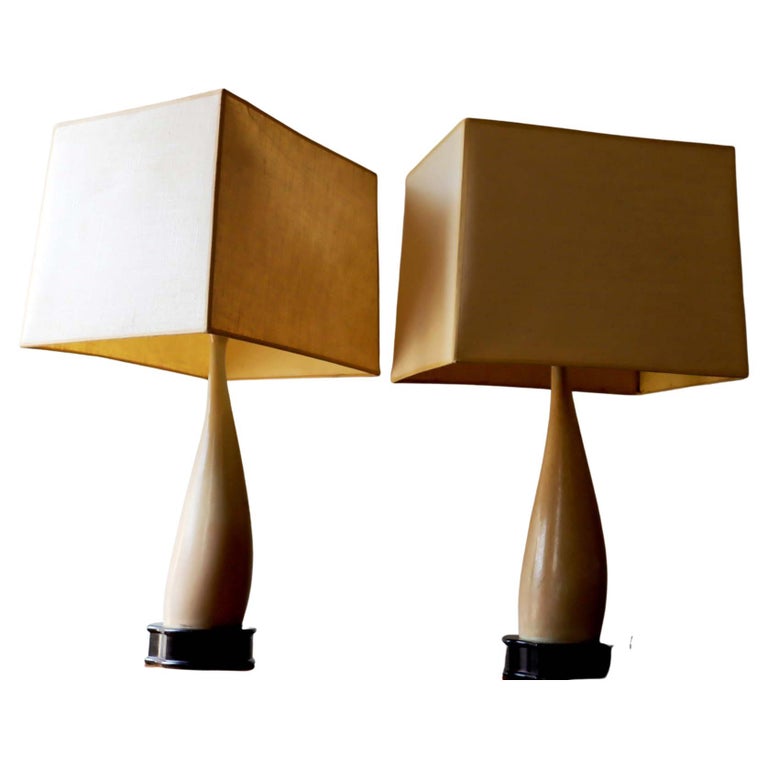 Vintage Bone Lamps For Sale at 1stDibs
