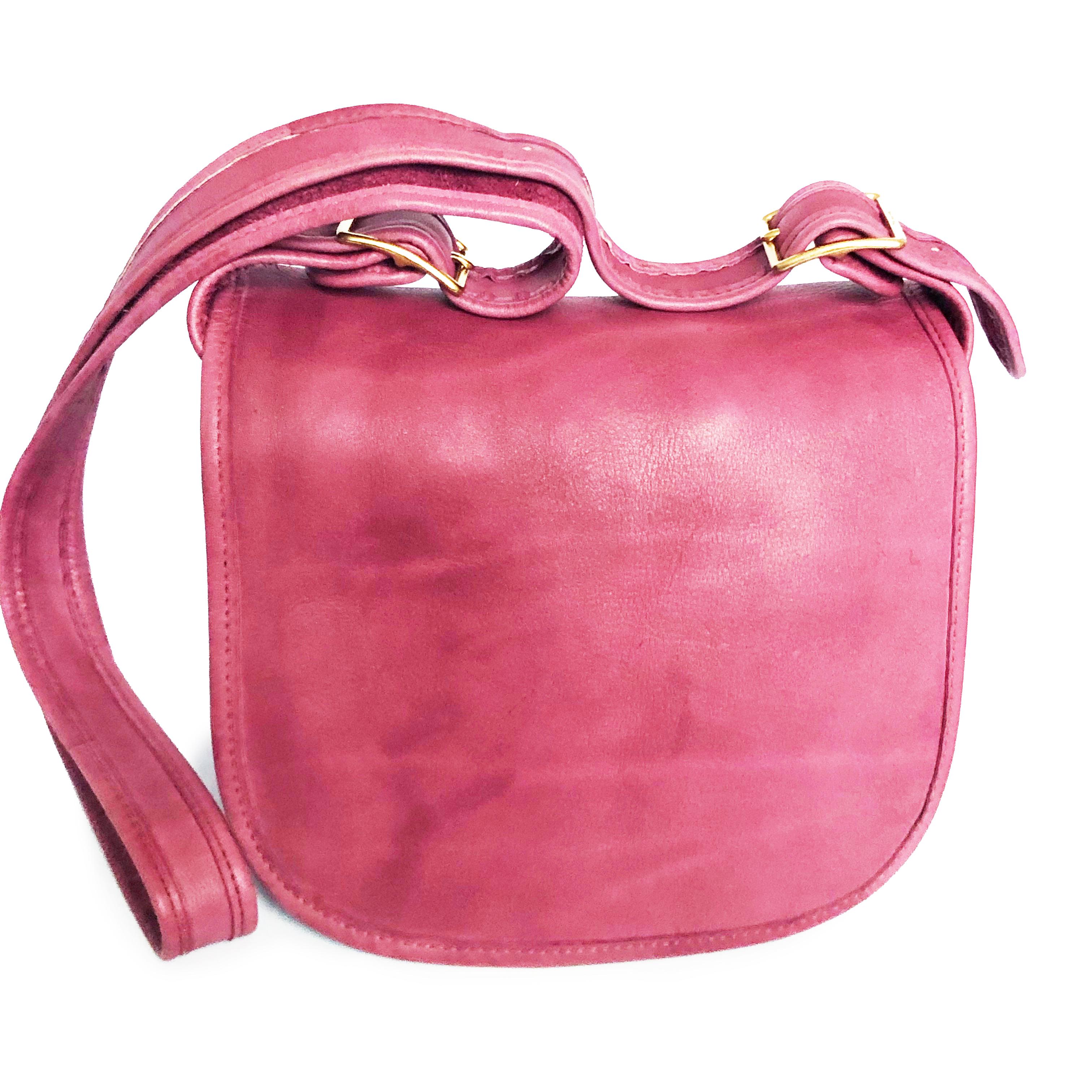 pink coach bag