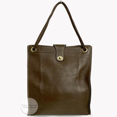 Vintage Bonnie Cashin for Coach Bag Cashin Carry Leather Tote 1960s Rare