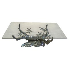 Vintage bonsai coffee table by Willy daro, 1970s