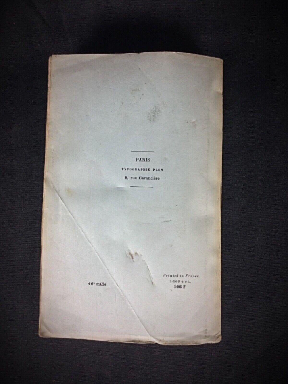 Libro vintage di Charles de Gaulle 