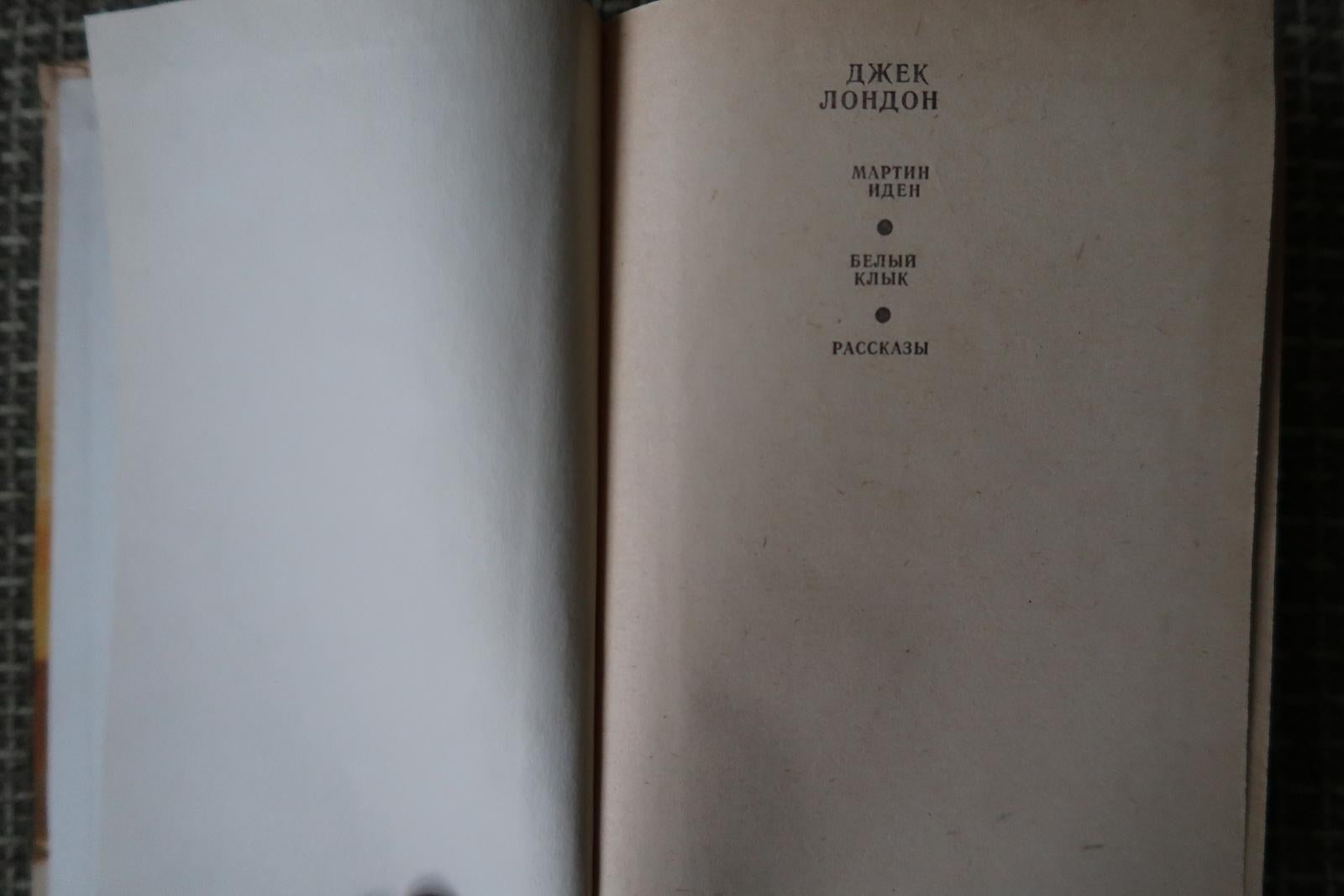 Vintage-Bücher von Jack London – Martin Eden und Weißer Fang, 1J169 (Ende des 20. Jahrhunderts) im Angebot