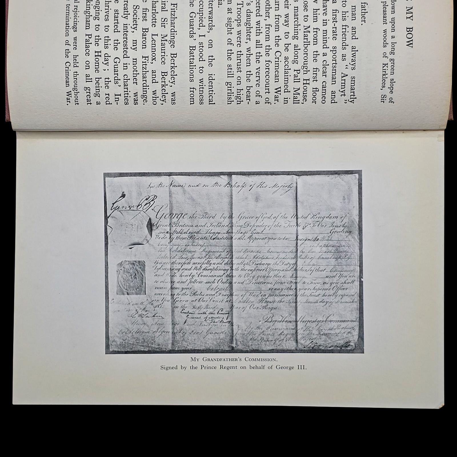 20th Century Vintage Book, By The Clock of St James's, Percy Armytage, Literary Memoir, 1927 For Sale