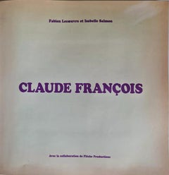 Vintage Book "Claude François" by Fabien Lecoeuvre and Isabelle Salmon - 3Y14