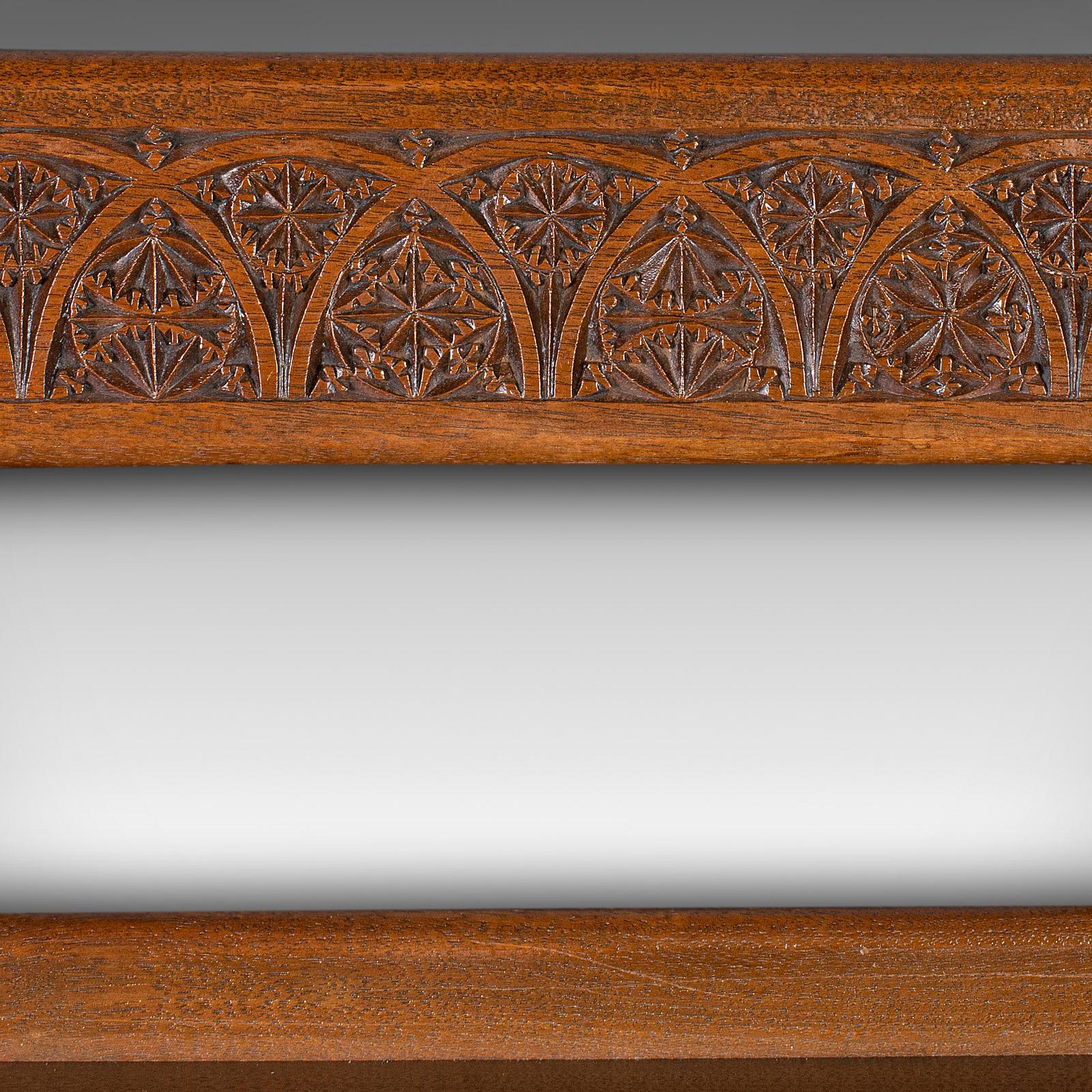 Wood Vintage Book Rack, Anglo Indian, Novel Rest, Bookshelf, Art Deco, Circa 1940