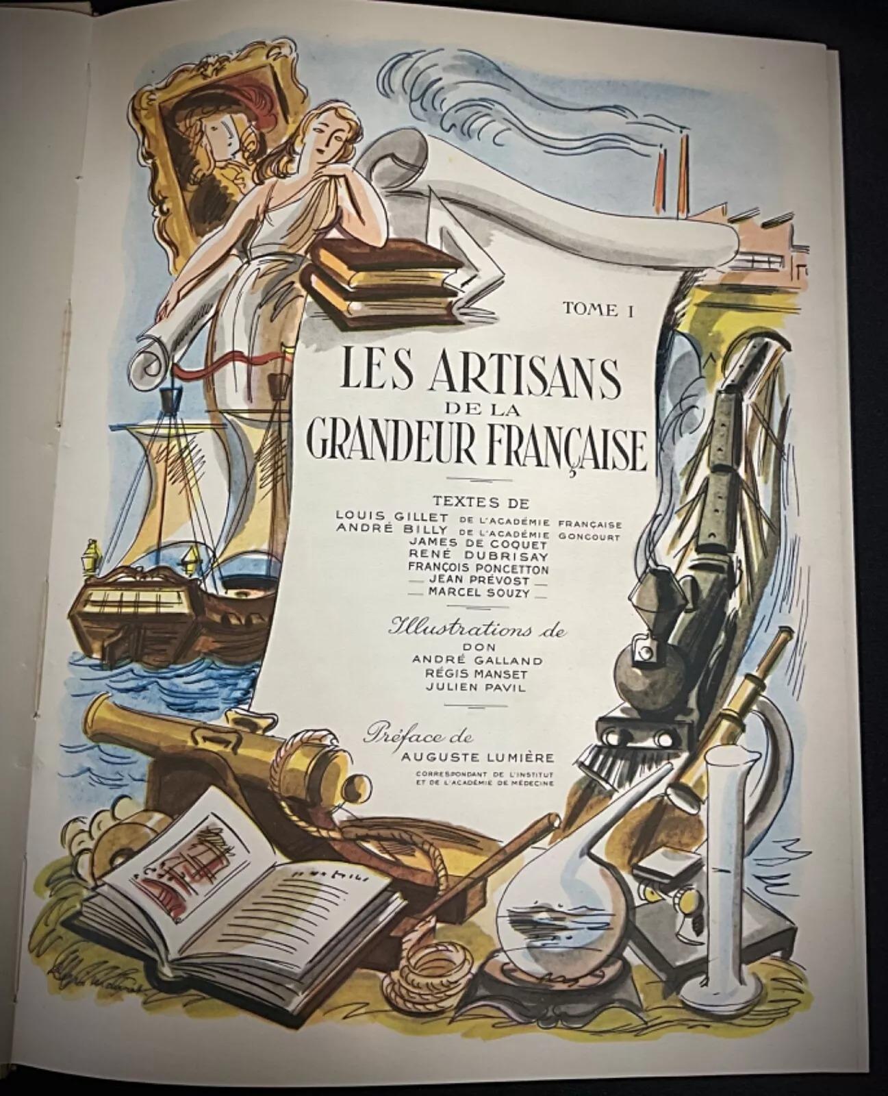 This vintage book set titled 