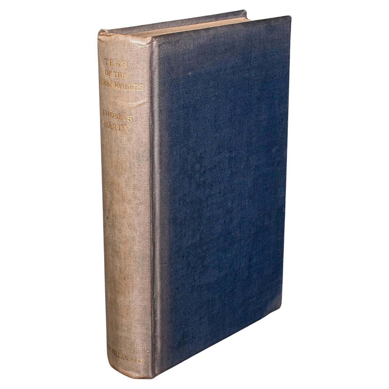 Livre vintage Tess Of The D'Urbevilles, Thomas Hardy, édition limitée, roman en vente