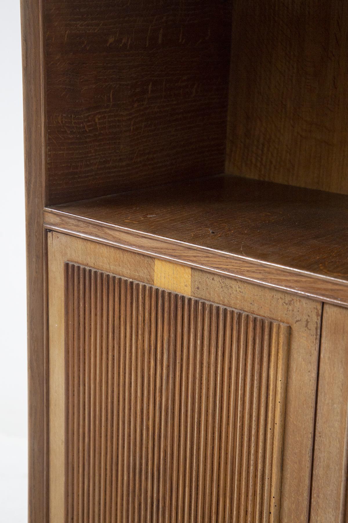 Mid-20th Century Vintage Bookcase Cabinet in Wood by Paolo Buffa