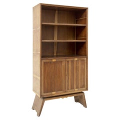 Vintage Bookcase Cabinet in Wood by Paolo Buffa