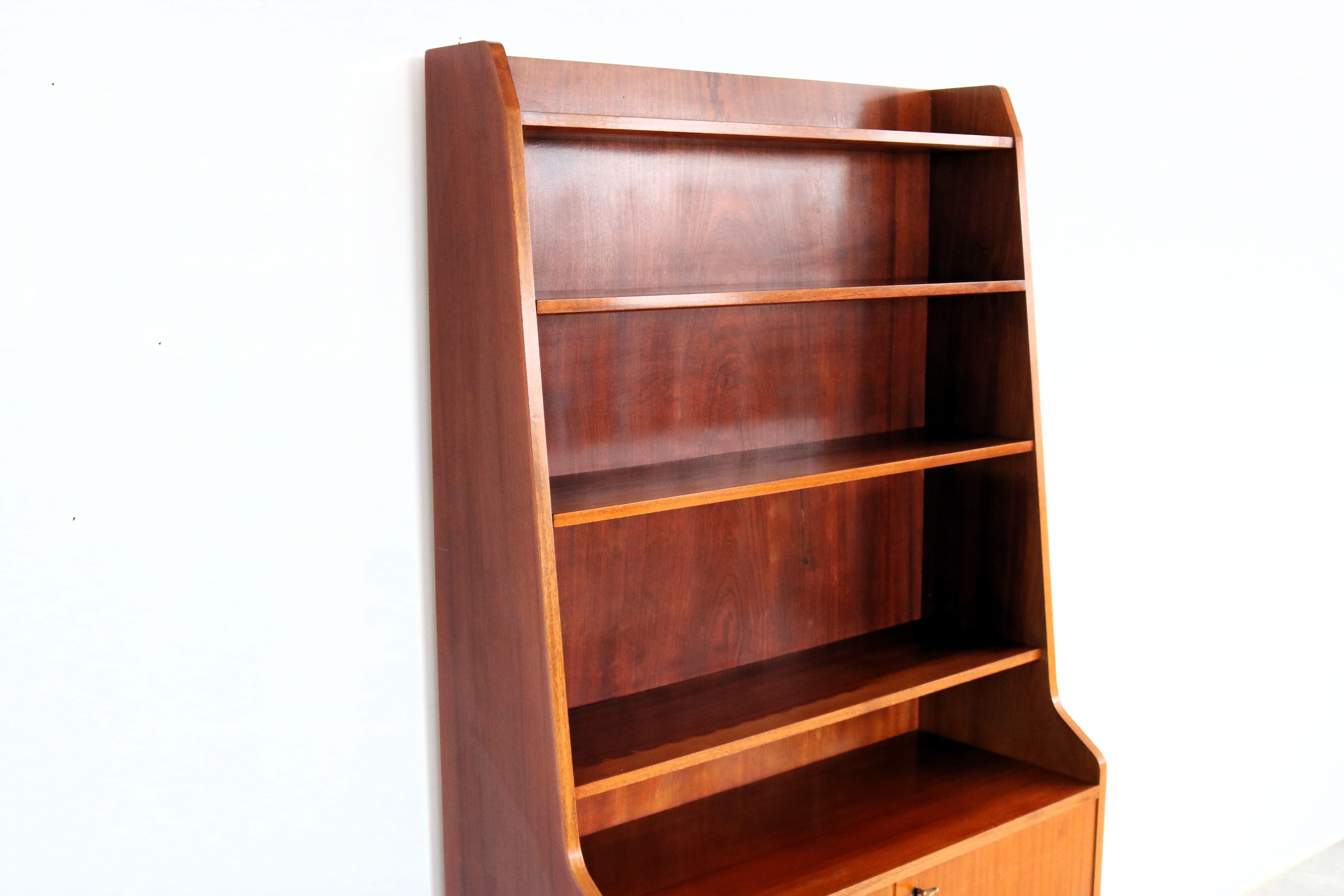 Mid-20th Century vintage bookcase | cupboard | 60s | Sweden For Sale