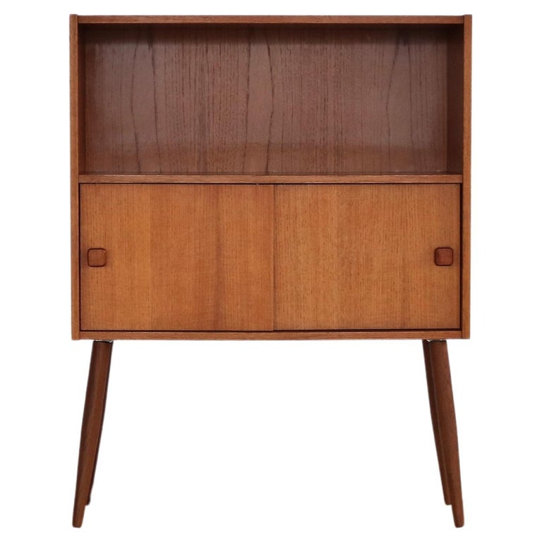 Bibliothèque D'angle Vintage Midcentury - Teck - Design Danois Des Années 1960
