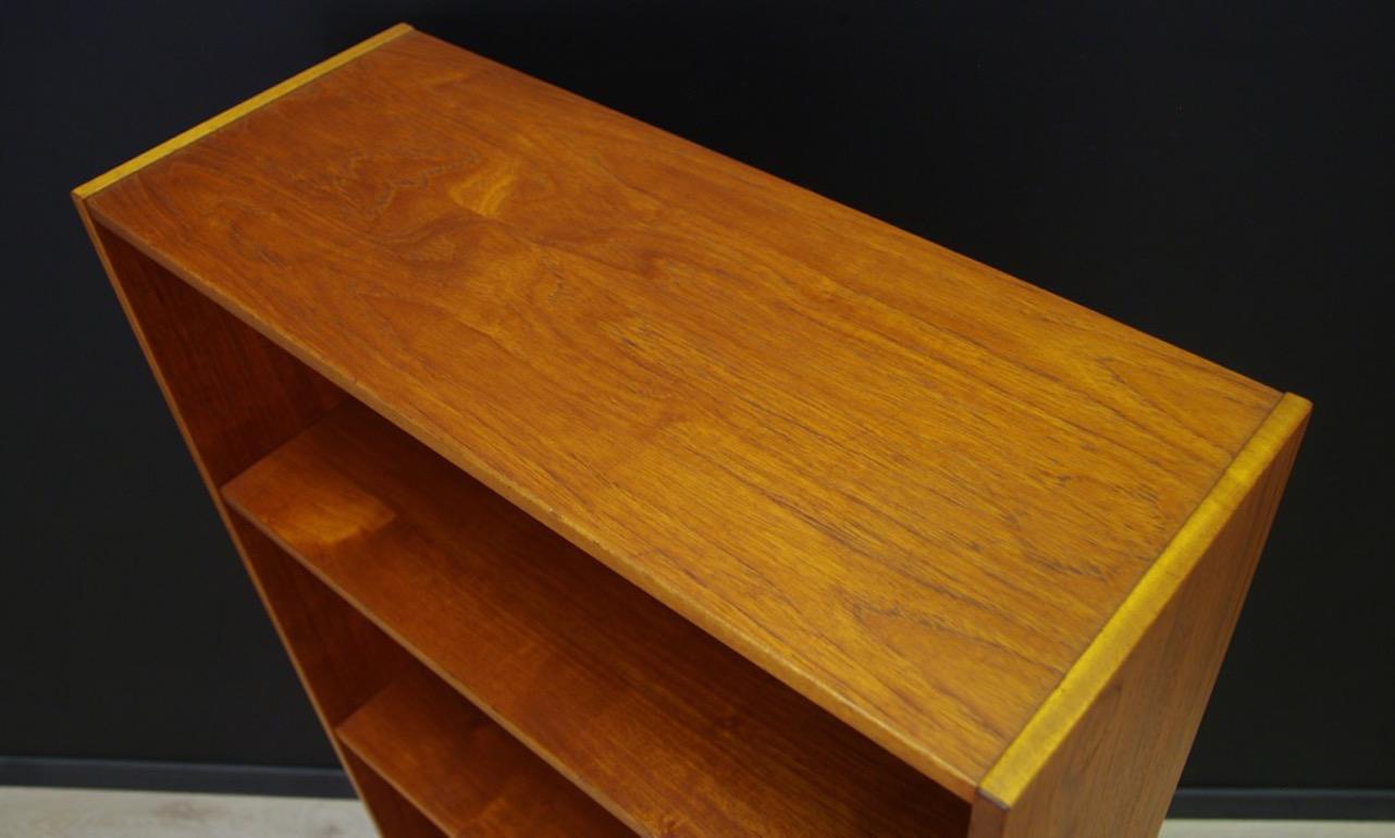 Veneer Vintage Bookcase Teak Danish Design Retro