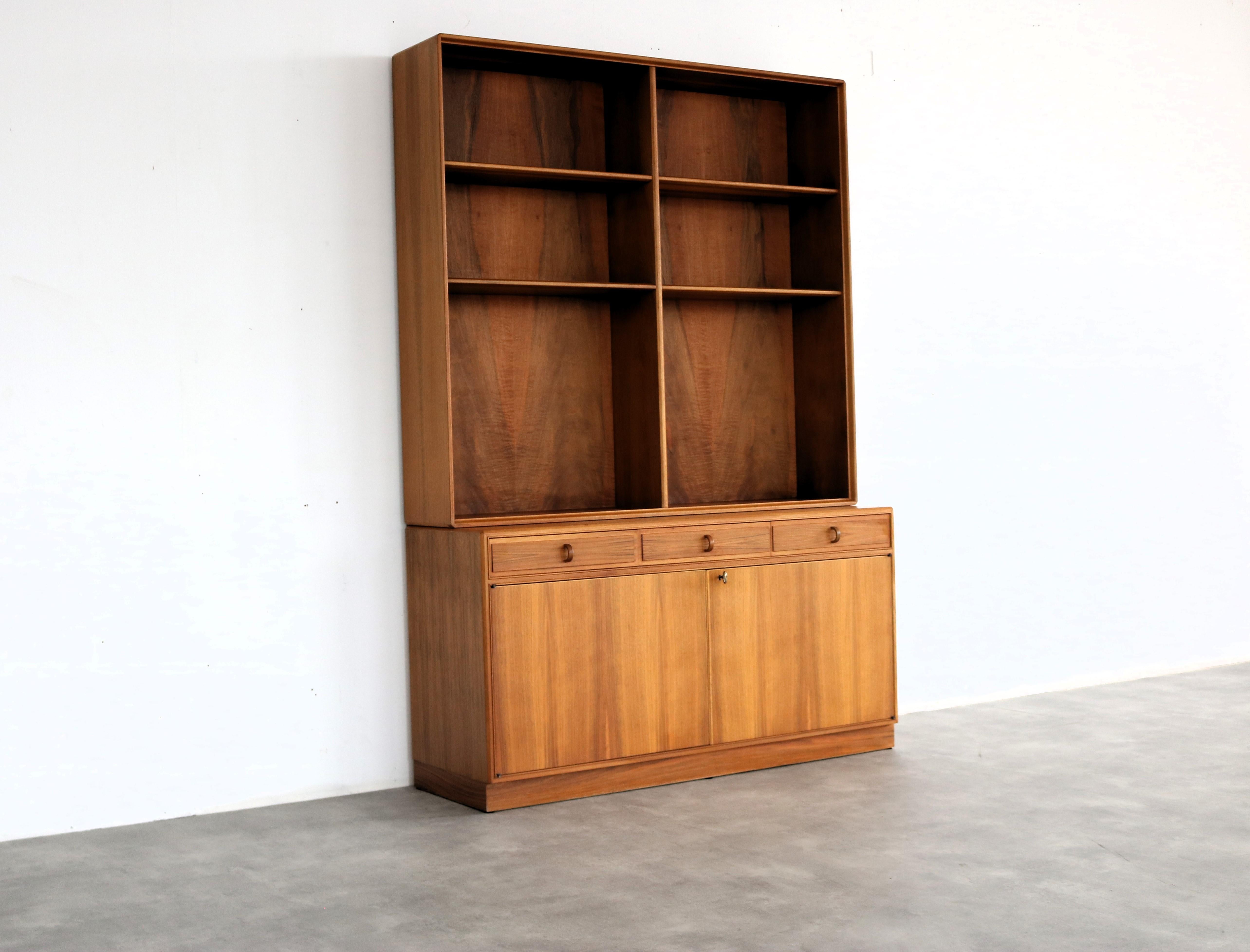 Swedish vintage bookcase | wall cupboard | 60s | Bodafors For Sale