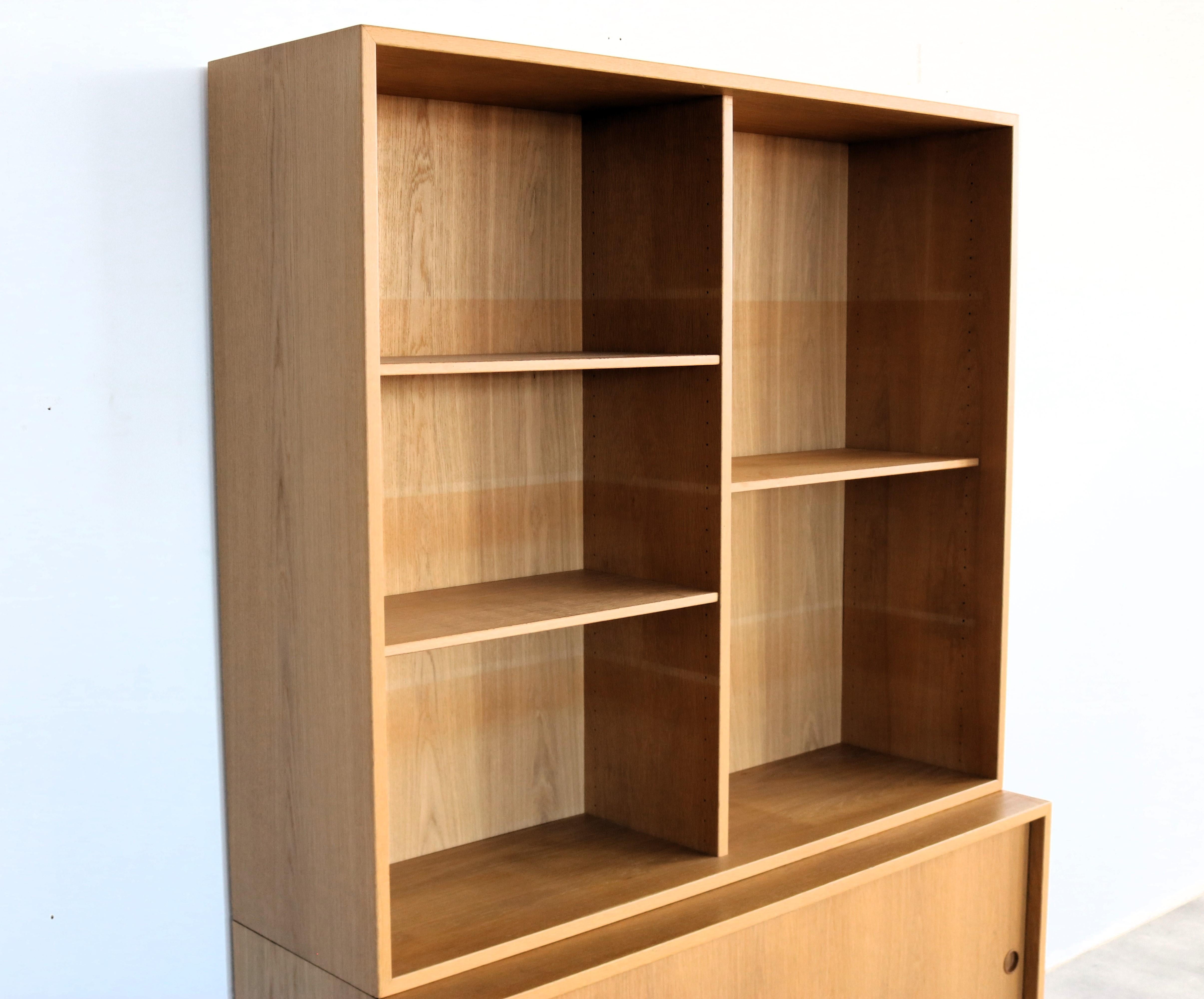 vintage bookcase | wall cupboard | 60s | Borge Mogensen For Sale 1