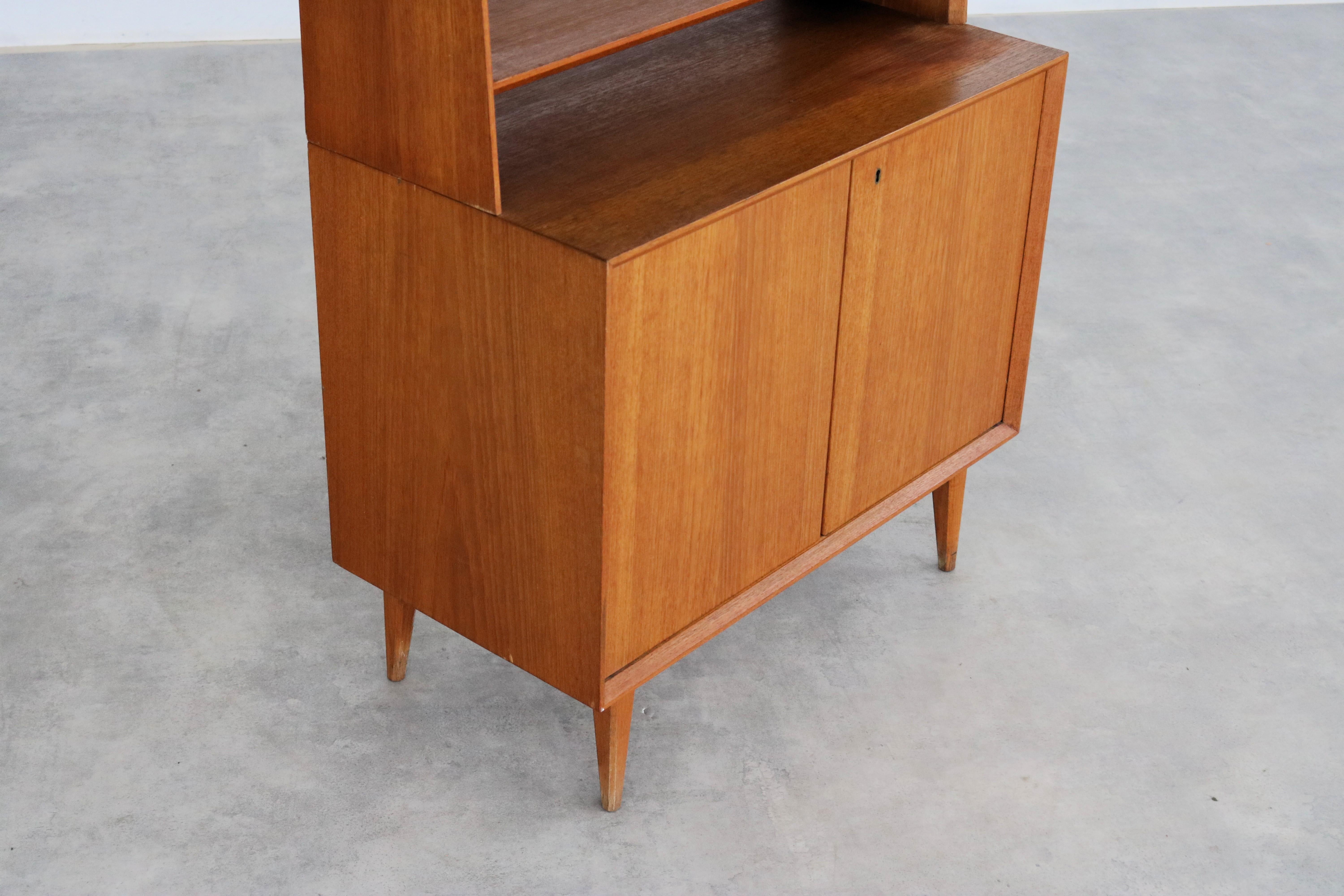 Mid-20th Century Vintage bookcase  wall unit  1960s  Swedish For Sale