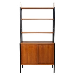 Vintage Bookcase with Black Details
