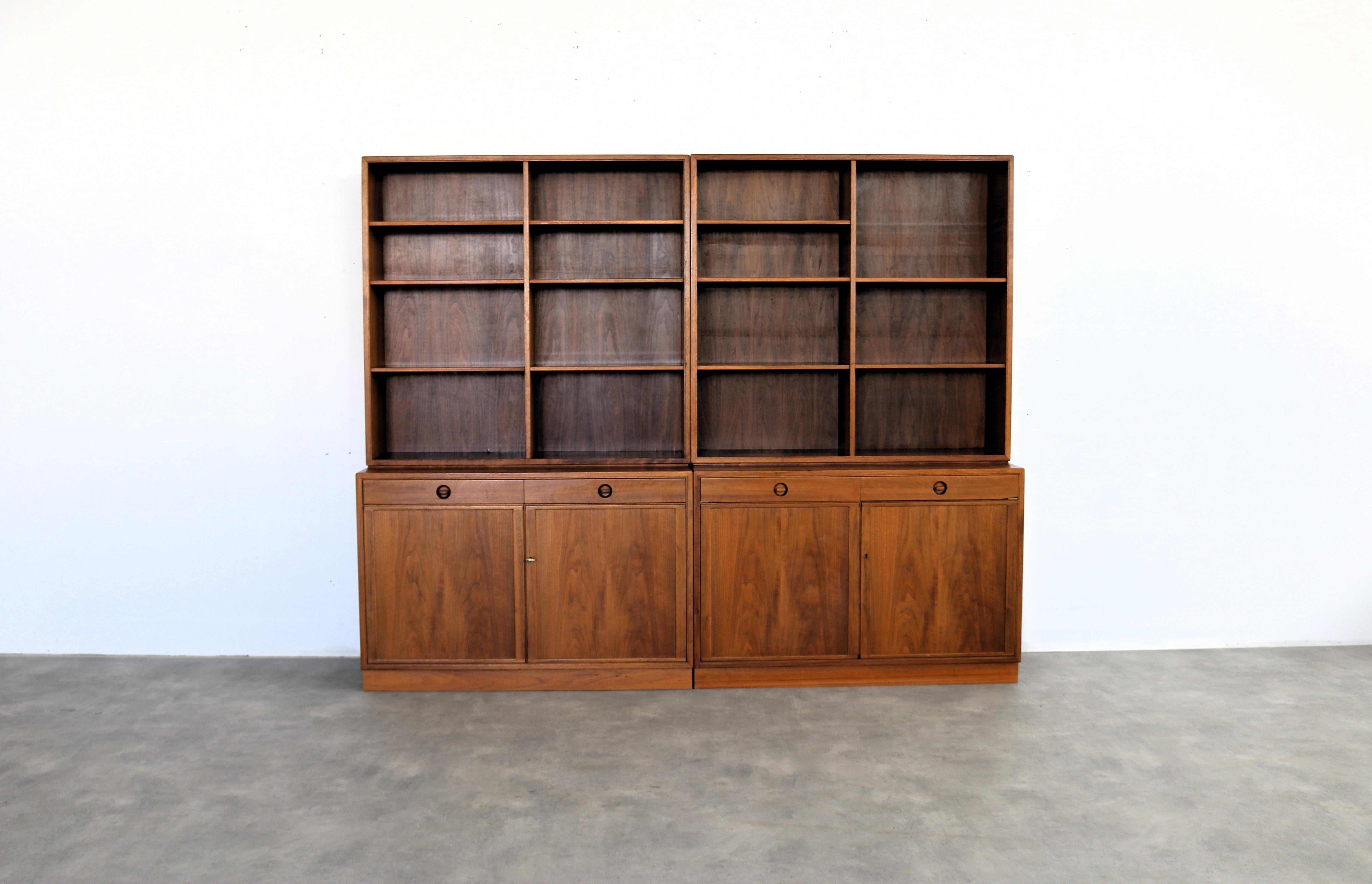 vintage bookcases  cabinets  1960s  Skaraborgs For Sale 6