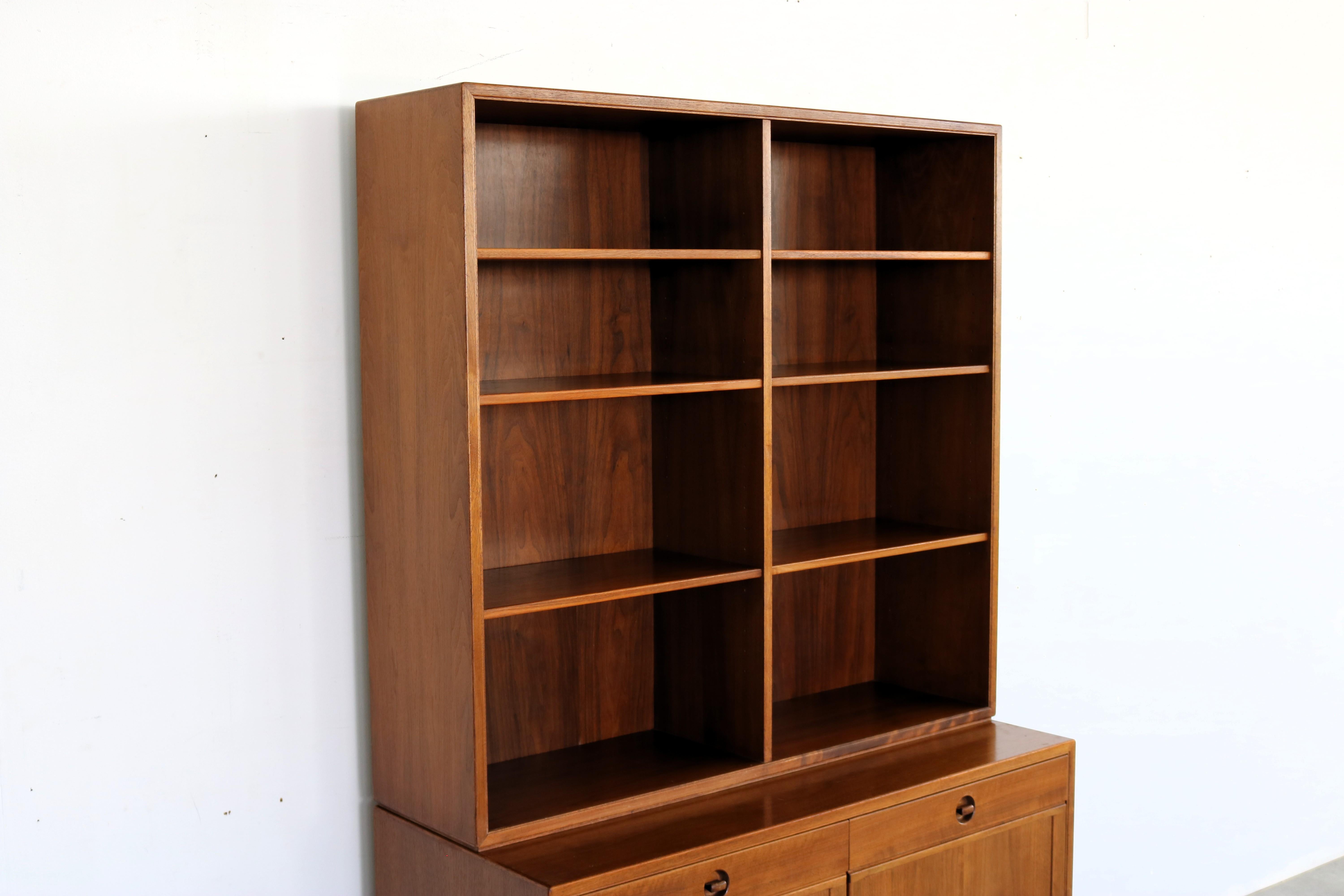 Teak vintage bookcases  cabinets  1960s  Skaraborgs For Sale