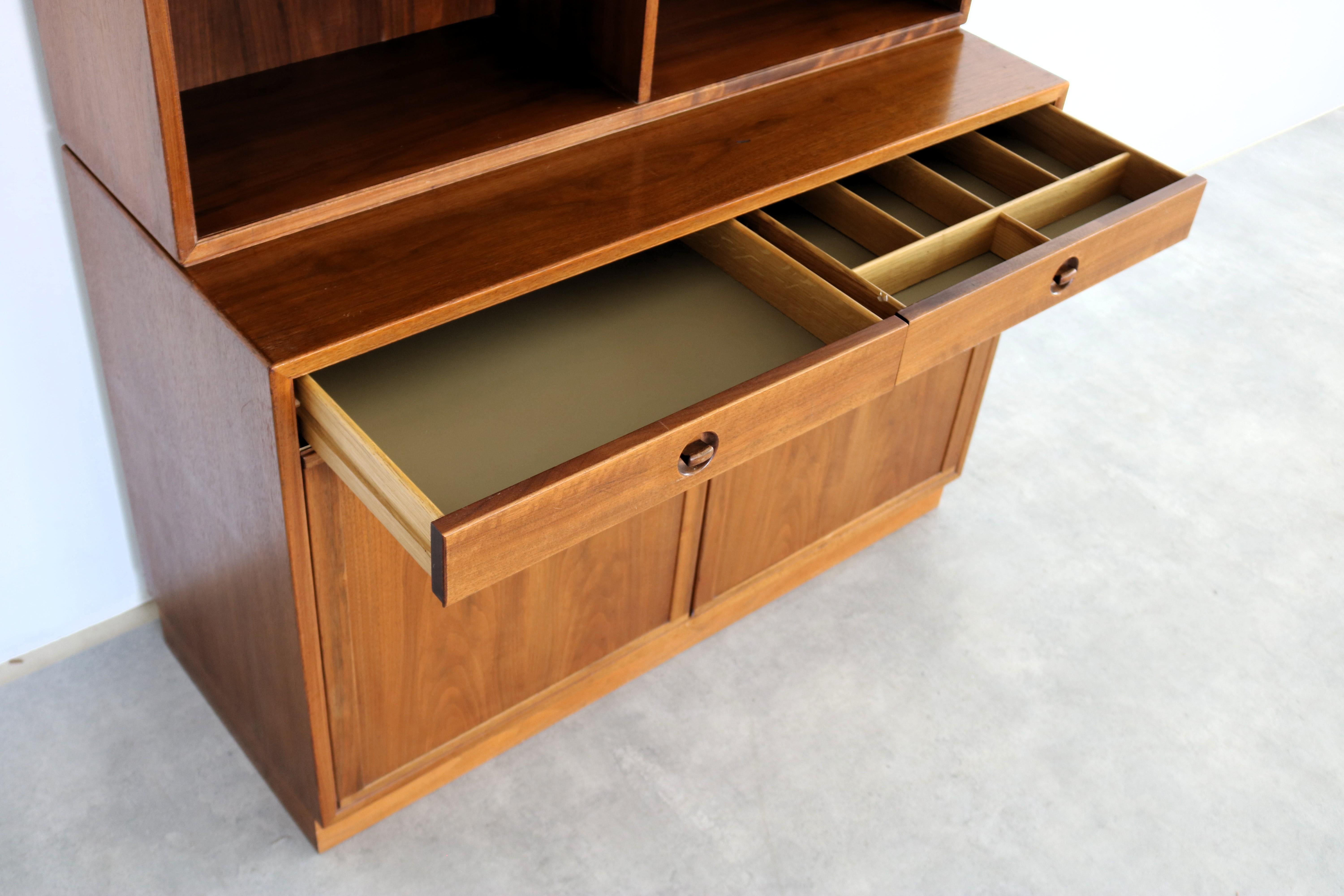 vintage bookcases  cabinets  1960s  Skaraborgs For Sale 2