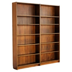 vintage bookcases cabinets teak 60's